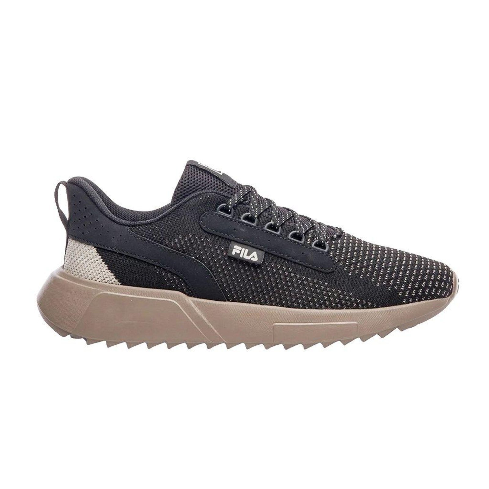 Tenis Fila Freestyle II Masculino Preto e Bege Preto
