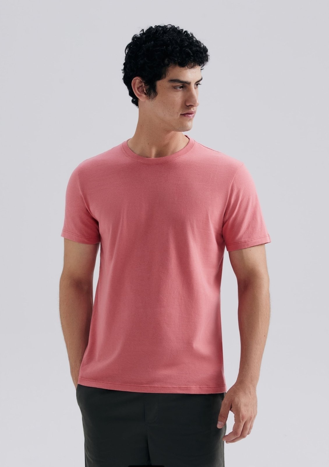 Camiseta Básica Unissex Manga Curta Regular World Hering