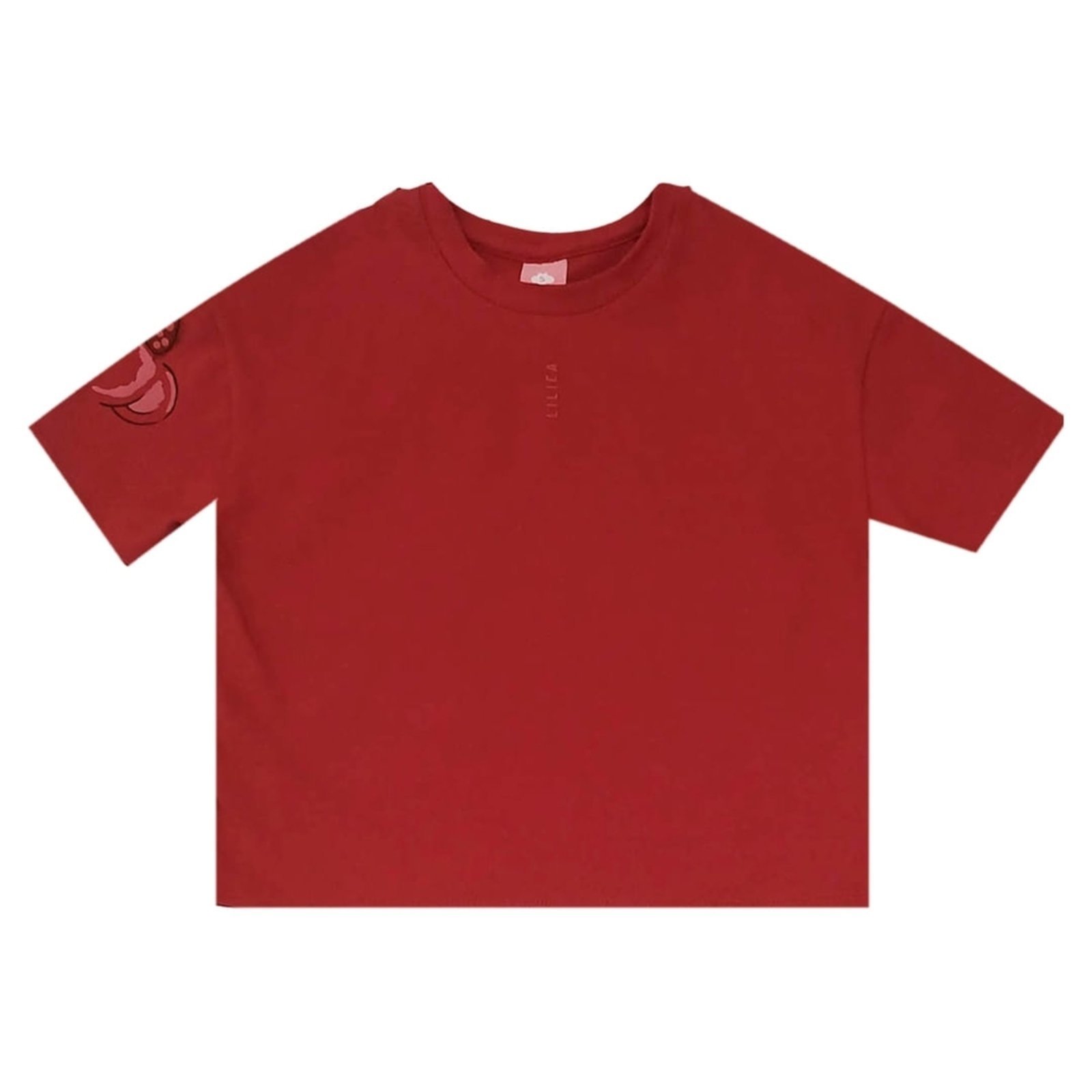 Infantil - Blusa Manga Curta Feminina Lilica Ripilica