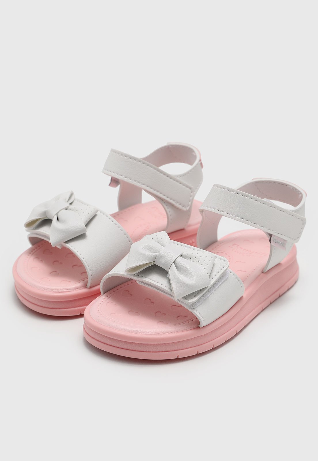 Infantil – Sandália Pampili Papete Petit Laço Branca