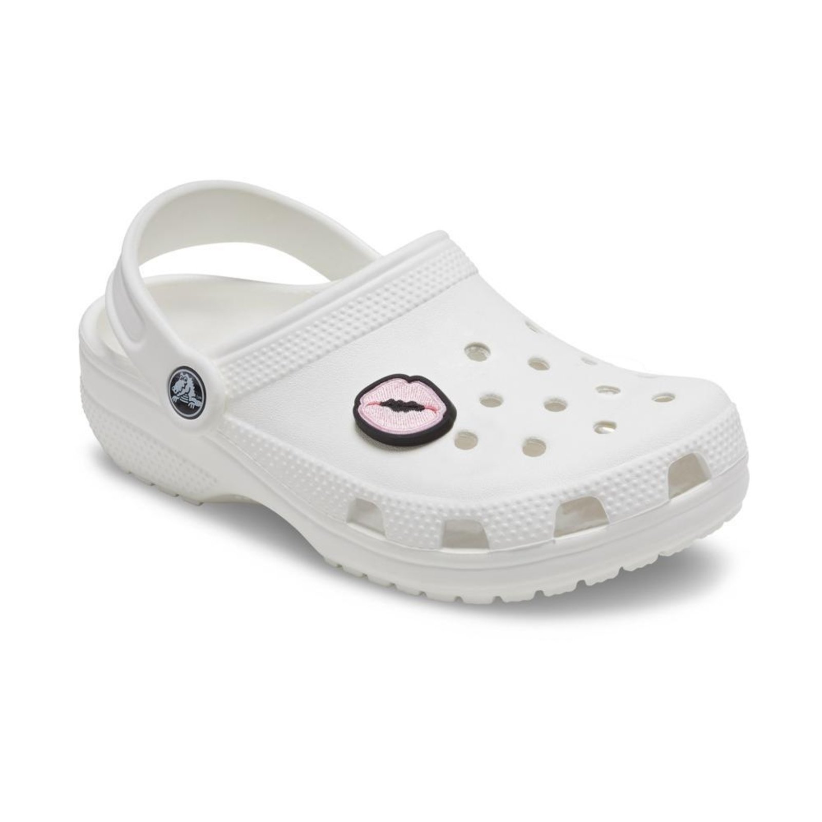 Vista 3 Infantil - Jibbitz™ Remendo de Lábios Crocs branco