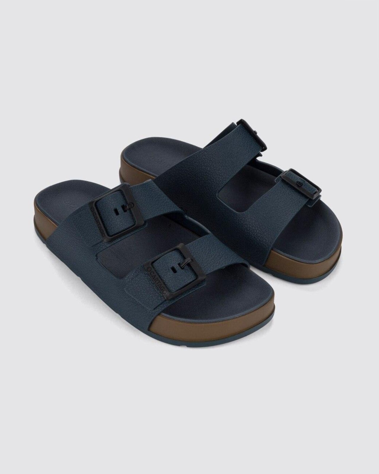 Chinelo Slide Cartago Milão Plus Marrom