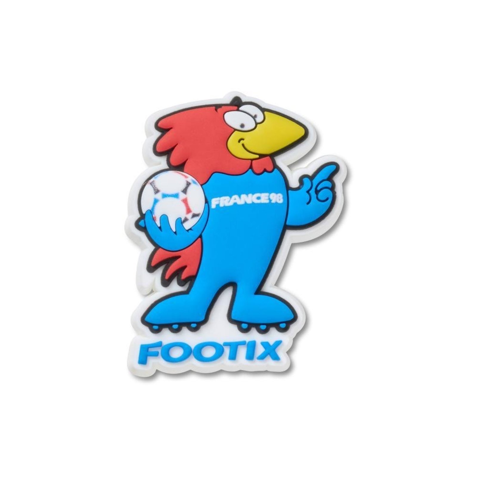 Infantil - Jibbitz™ Mascote Footix França Único Branco