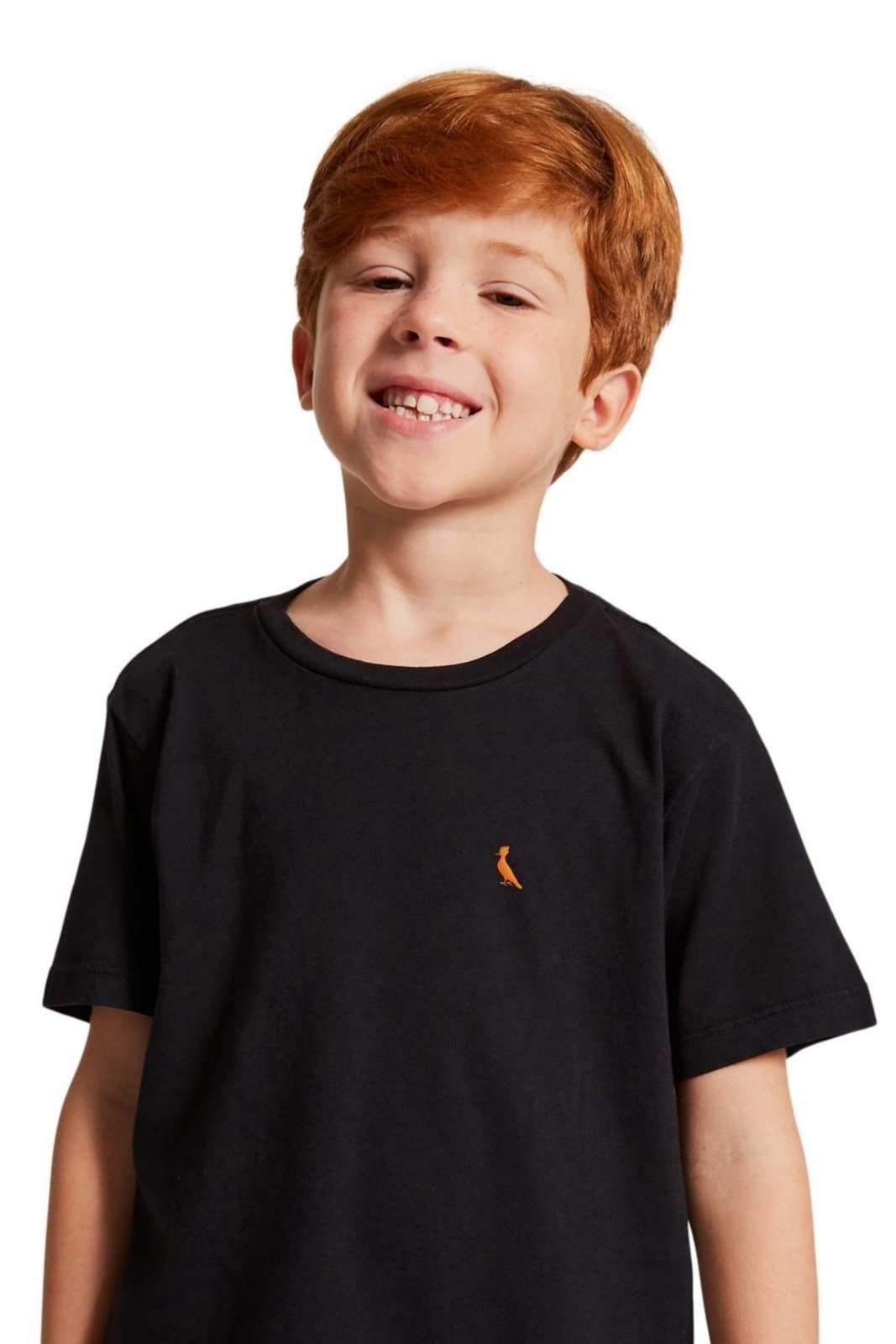 Infantil - Camiseta Pica Pau Bordado Glow Reserva Mini Preto