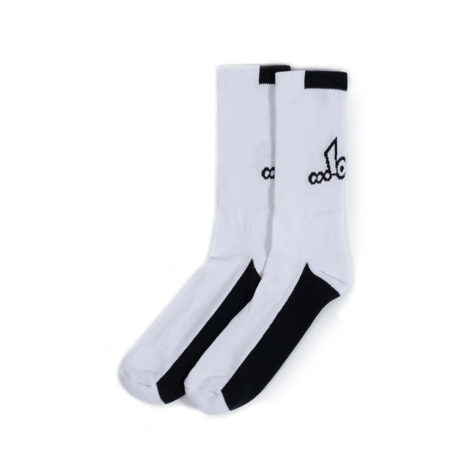Meia Lost Strip Branco