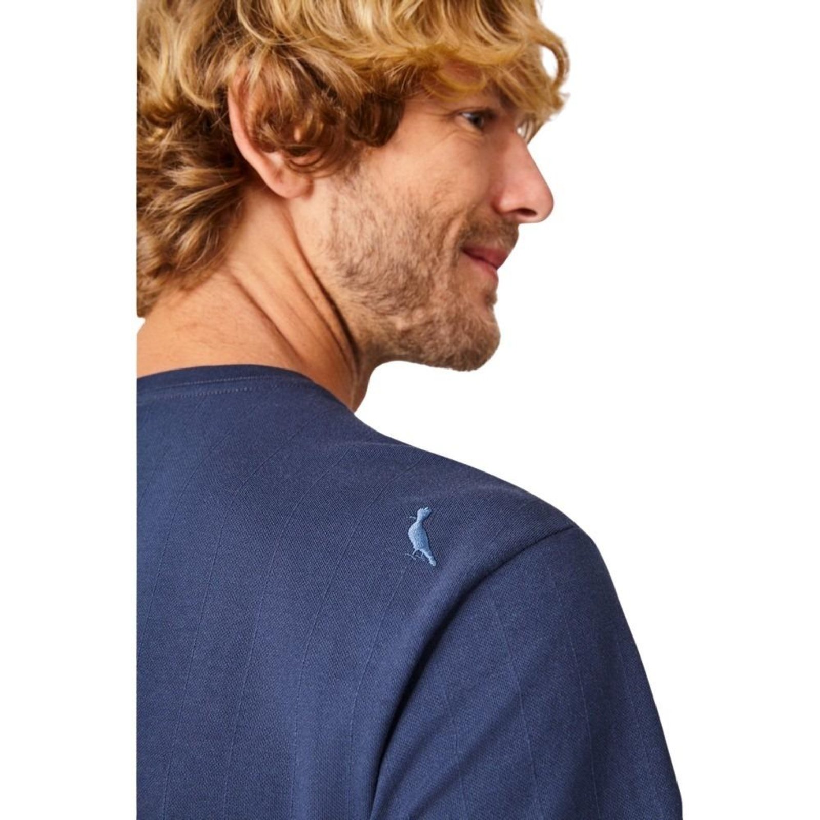 Vista 3 Camiseta Regular Pier Reserva azul marinho Reserva azul marinho