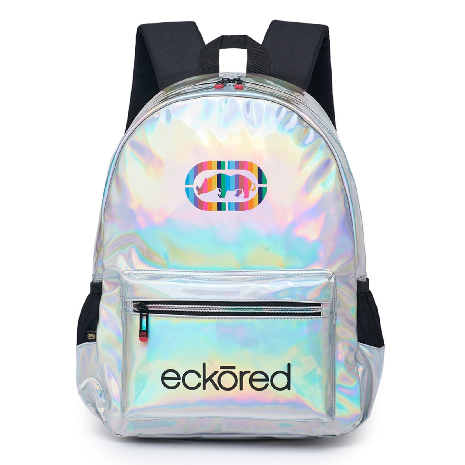 Mochila Ecko Moda Feminina Reforçada Fashion Moderna Prata