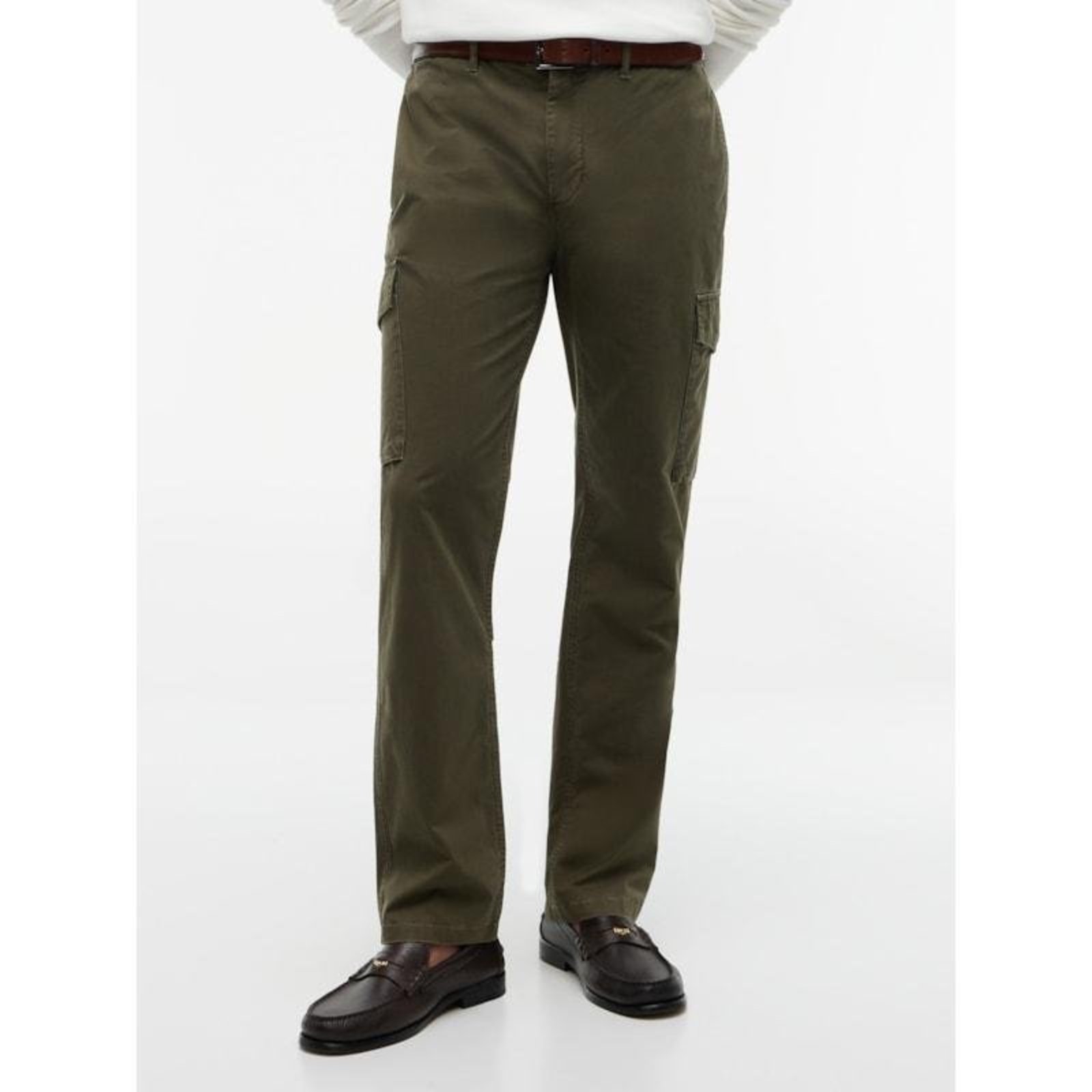 Calça Cargo Dentol Twill Verde