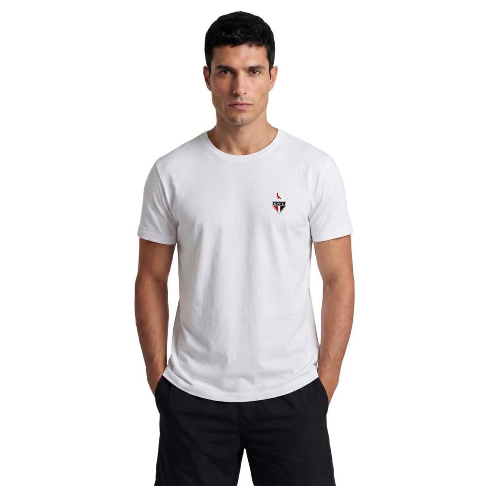 Camiseta Estampa Escudo Pica Pau Spfc