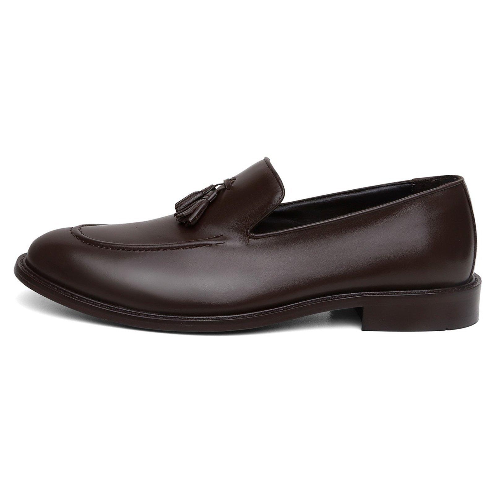 Mocassim Loafer Social Centuria Bambolim Couro Café