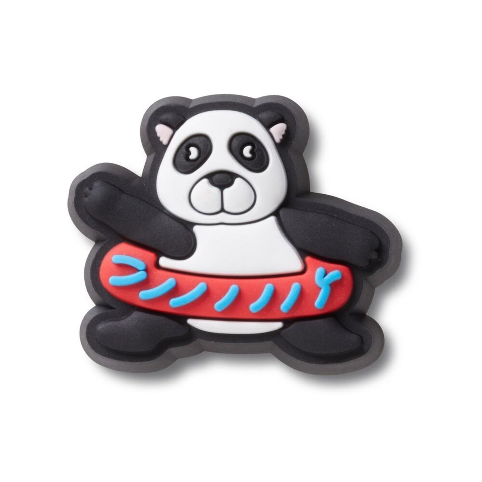 Vista 2 Infantil - Jibbitz™ Panda com Boia Crocs branco