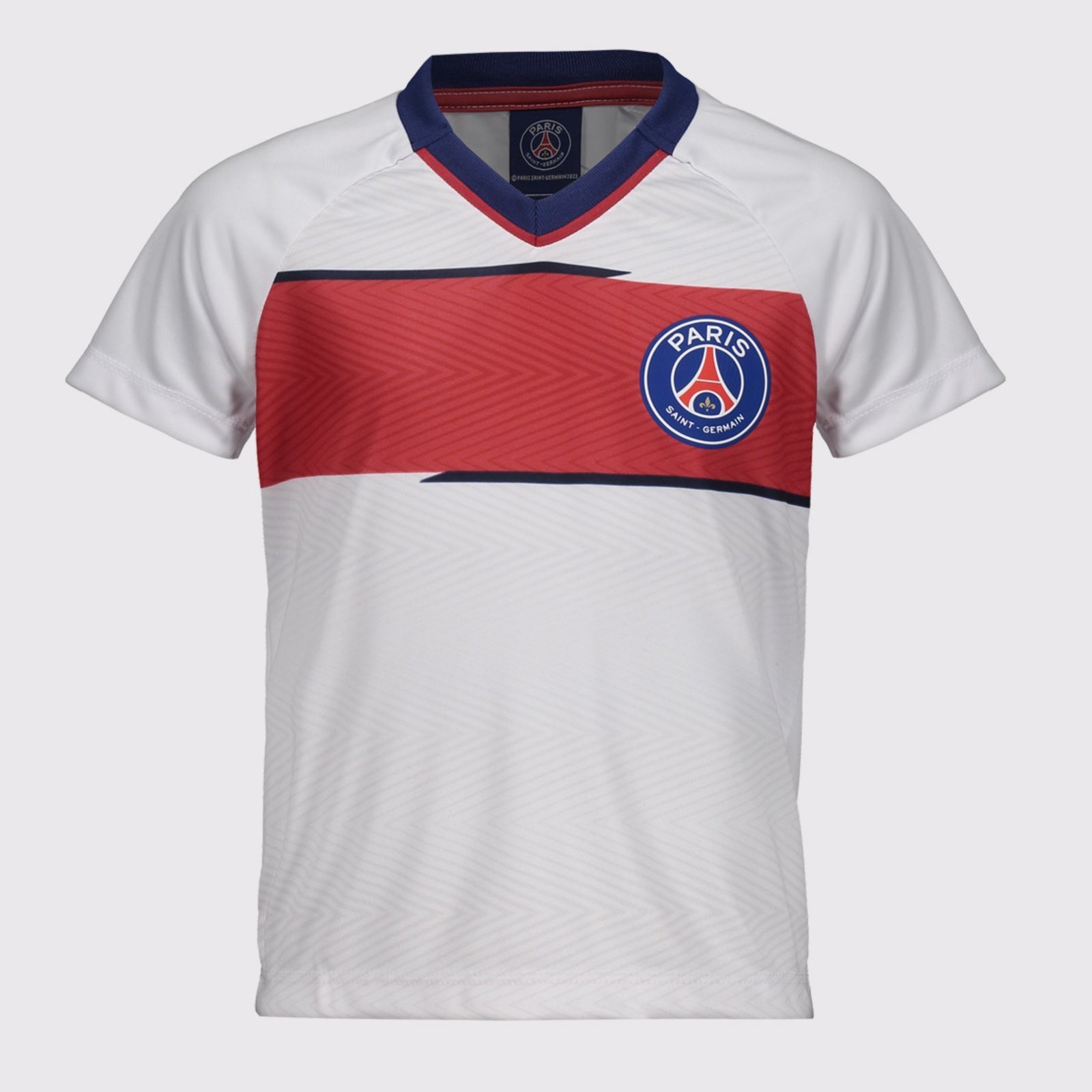 Vista 2 Infantil - Camisa PSG Digital Branca braziline branco braziline branco