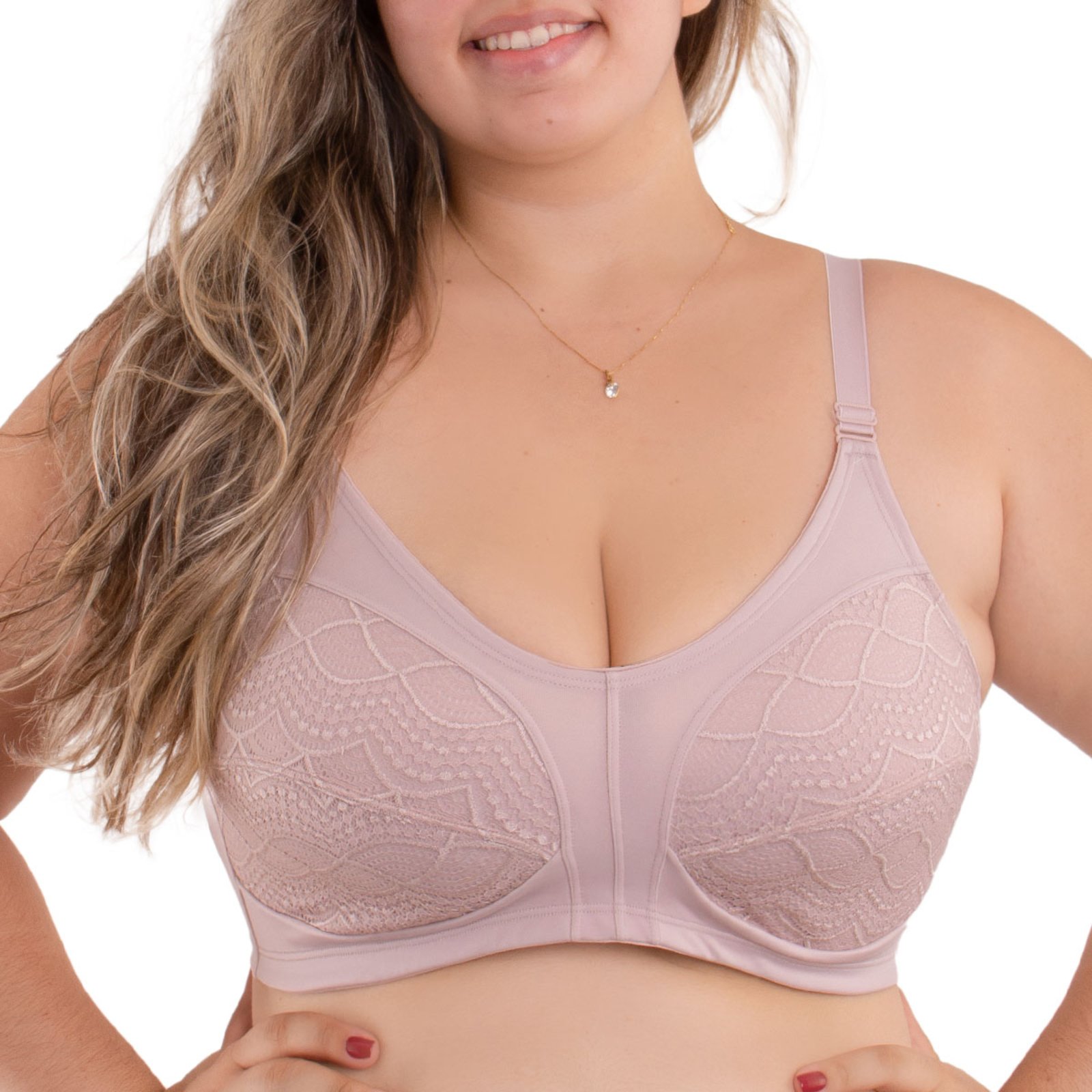 Sutiã Plus Size Nayane Rodrigues Linha Charme Sem Bojo