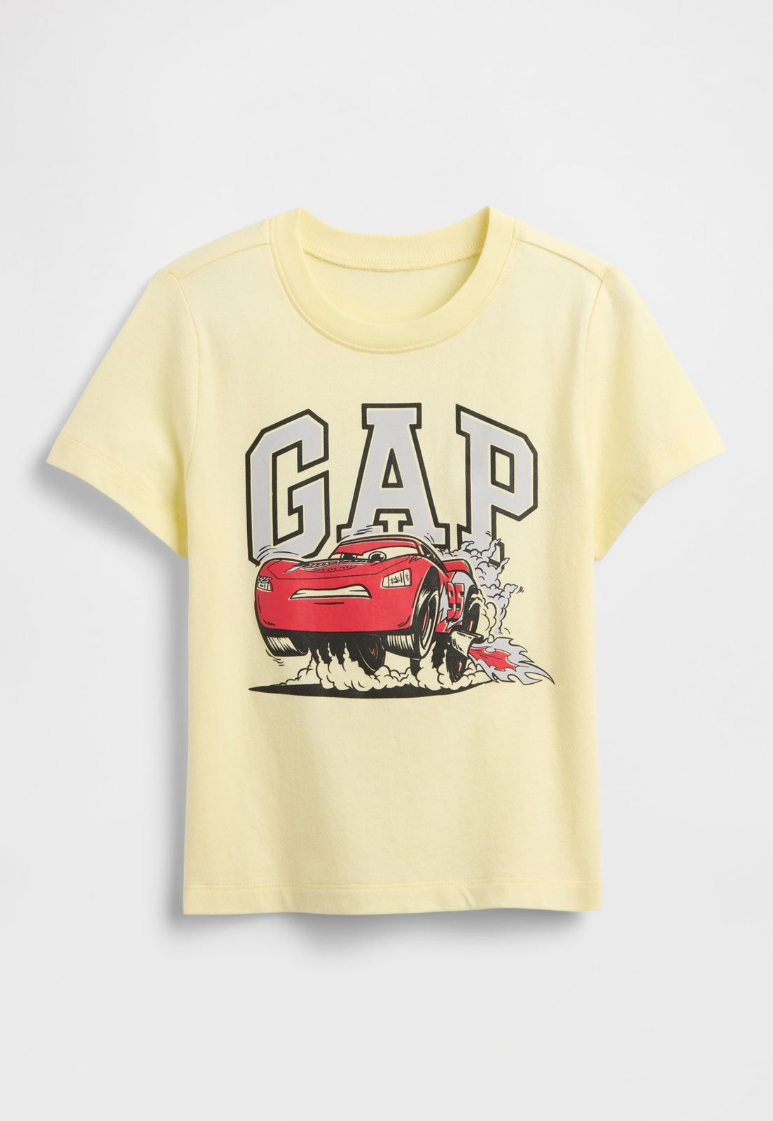 Camiseta GAP Carros McQueen Amarela