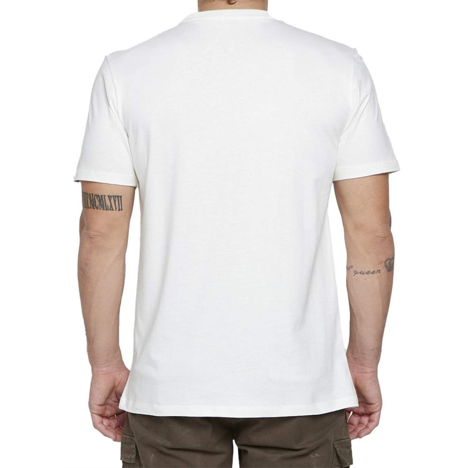 Camiseta Quiksilver Dala Jungle SM25 Masculina Snow White