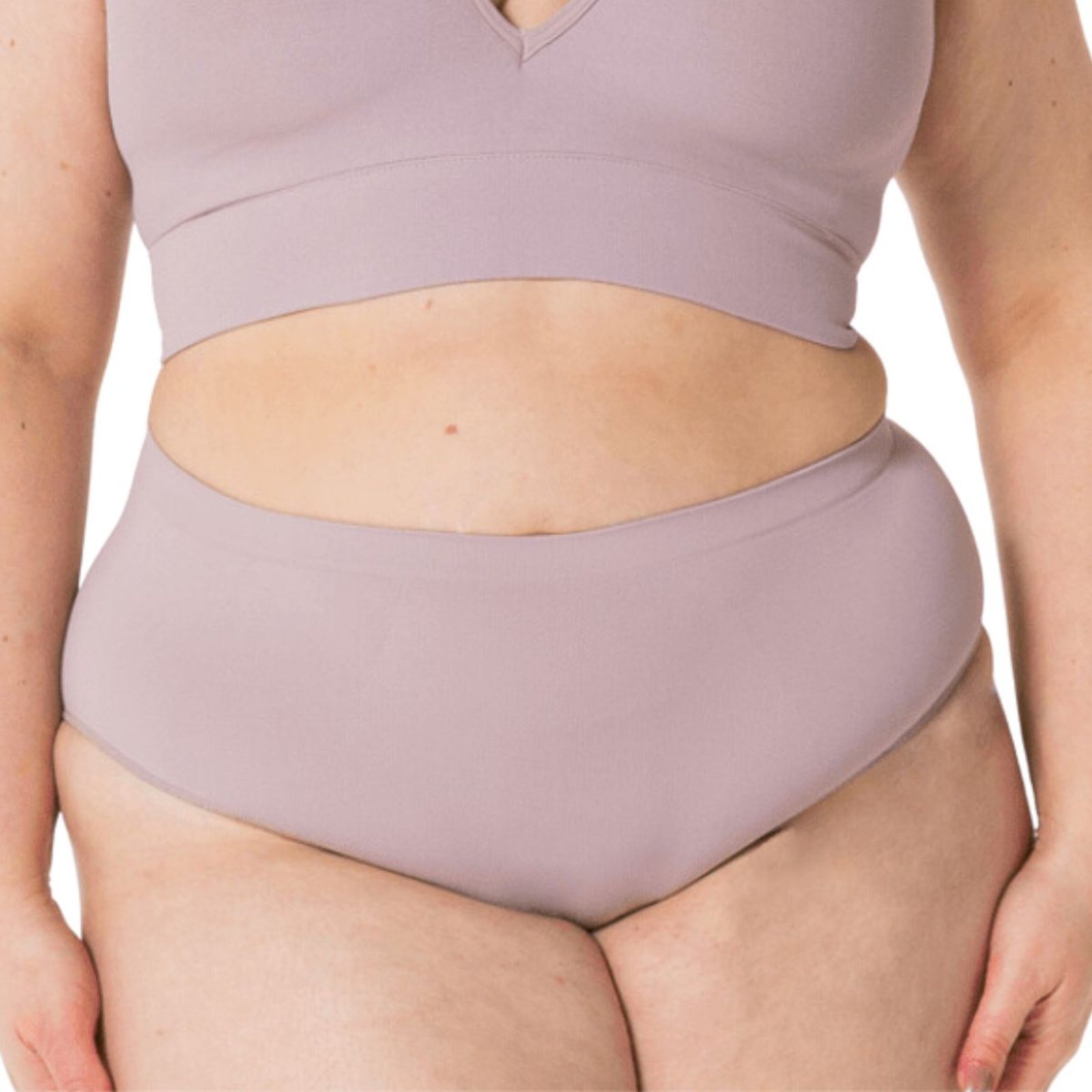 Calcinha Adulto Cintura Alta Linhas Curvas Trifil