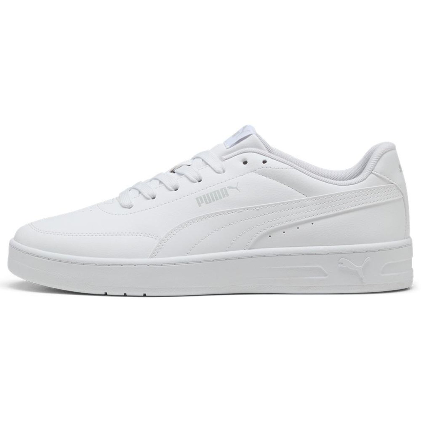 Tênis Puma Court Classic Clean BDP White/Cool Light Gray