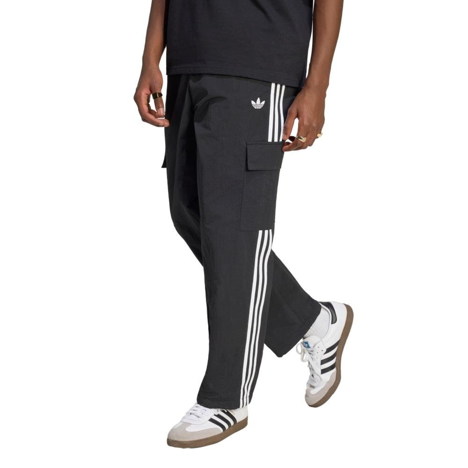 Calça Cargo Adicolor Classics Três Listras adidas Originals Preto