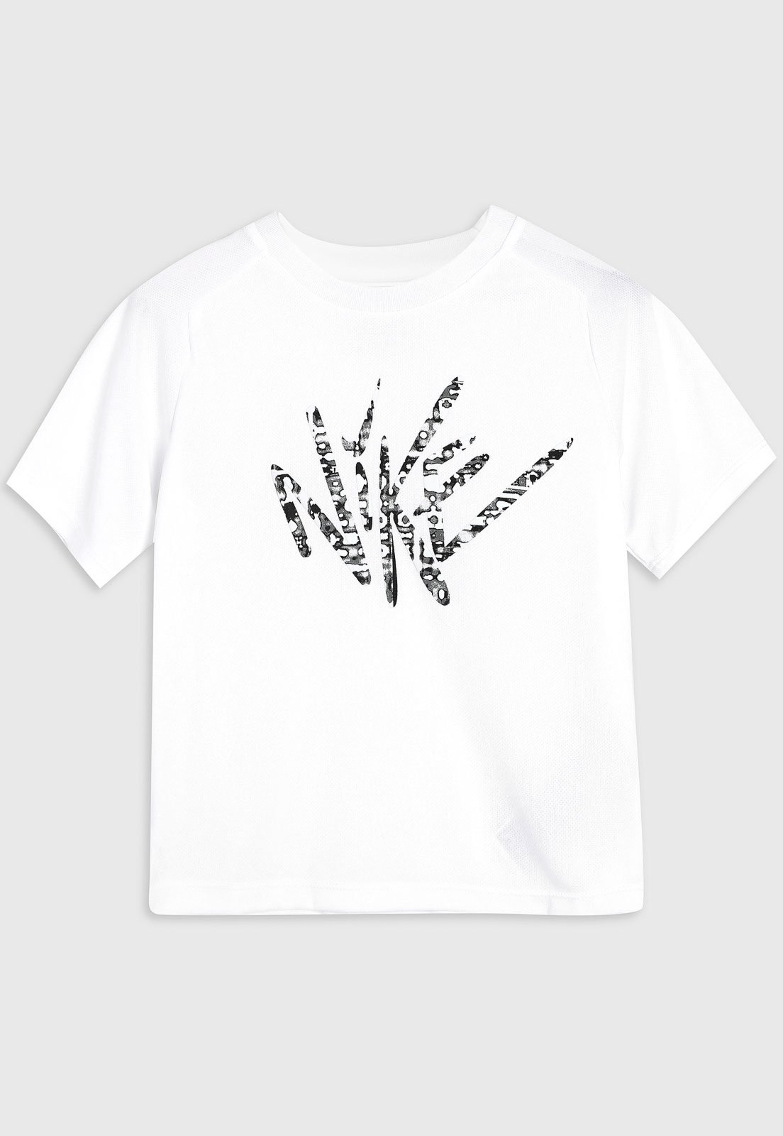 Infantil – Camiseta Nike Logo Branca