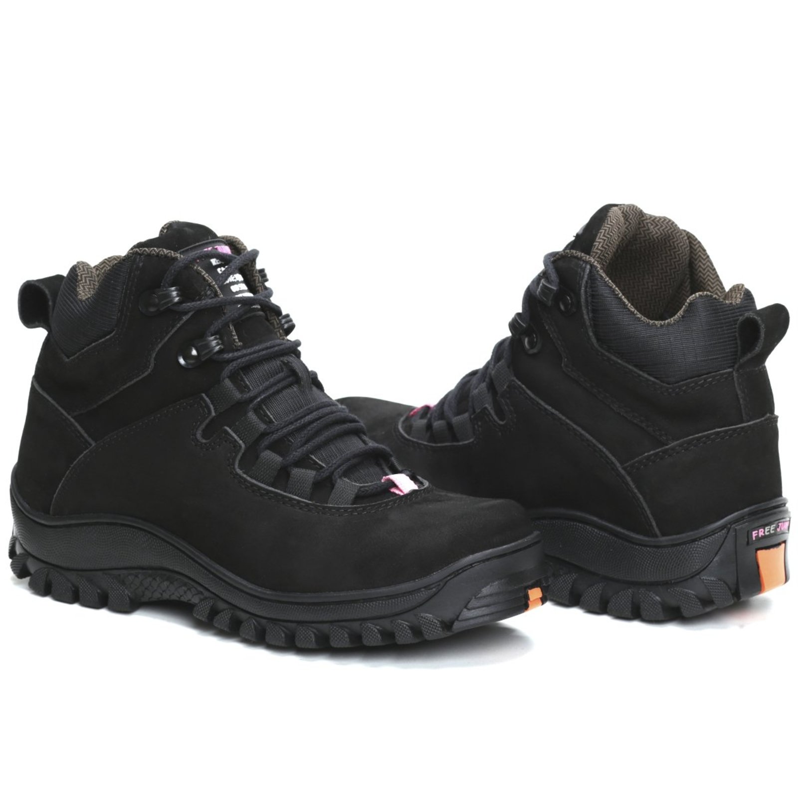 Bota Coturno Feminina Rovetto Conforto Estilo Botina Couro Palmilha Em Gel
