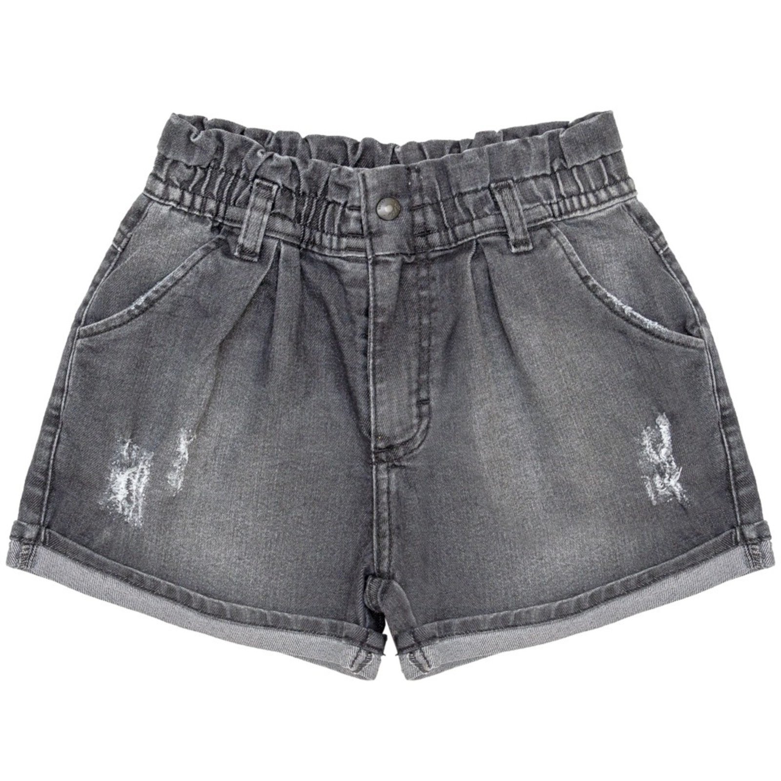 Infantil – Shorts Juvenil Look Jeans Clochard Black