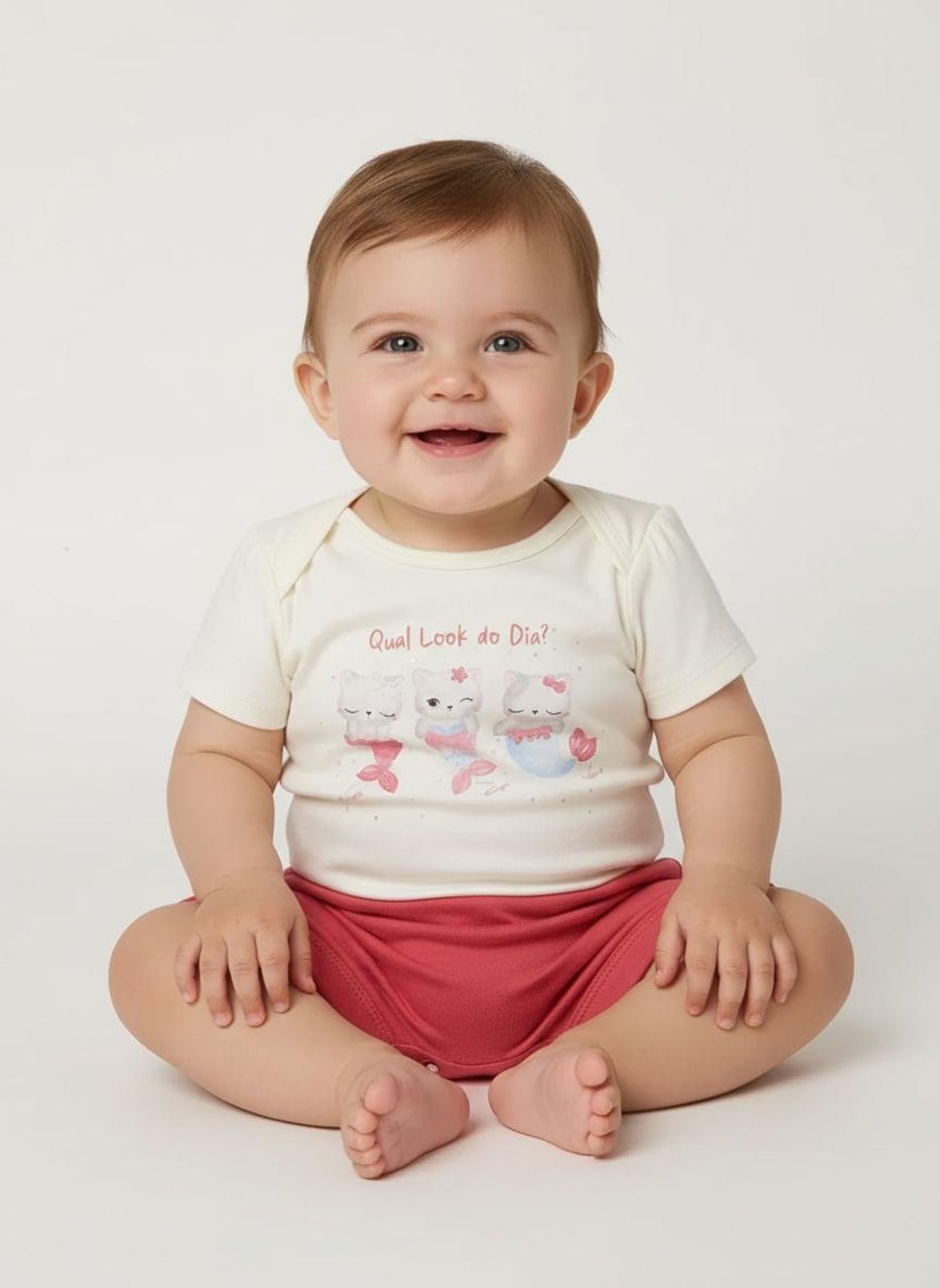 Infantil - Conjunto Curto Para - OFF WHITE