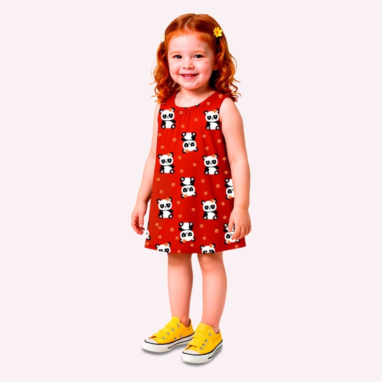 Infantil - Vestido Menina Ursinhos Kyly