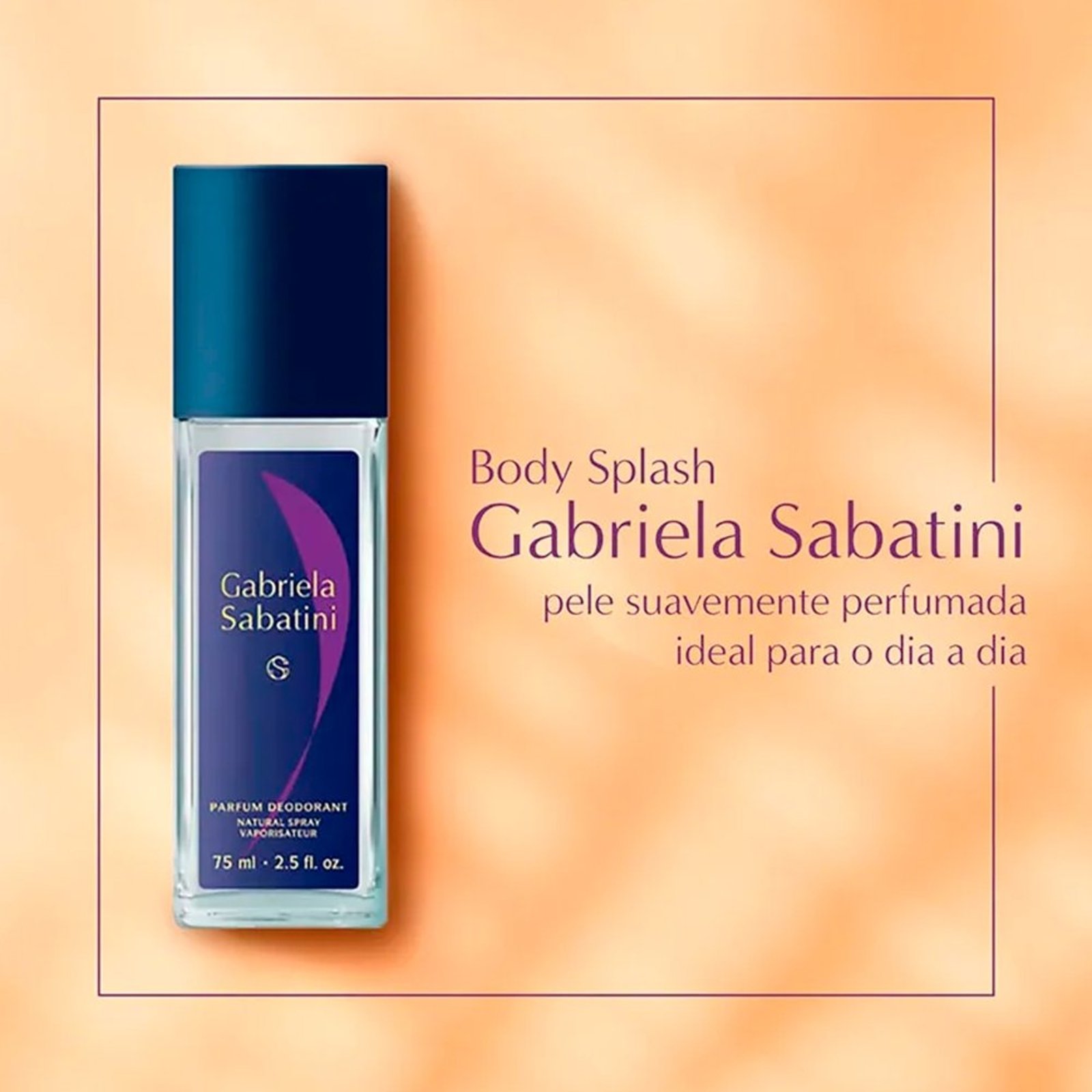 Gabriela Sabatini Natural Spray - Desodorante Feminino 75ml