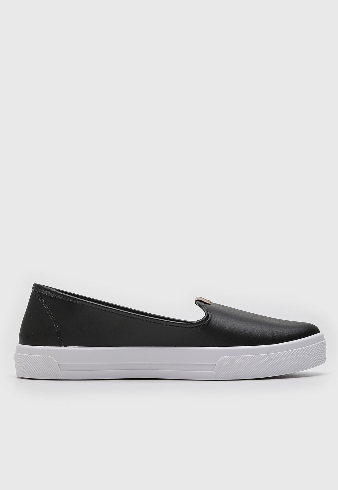Vista 3 Tênis Feminino Moleca Slip On preto MOLECA preto