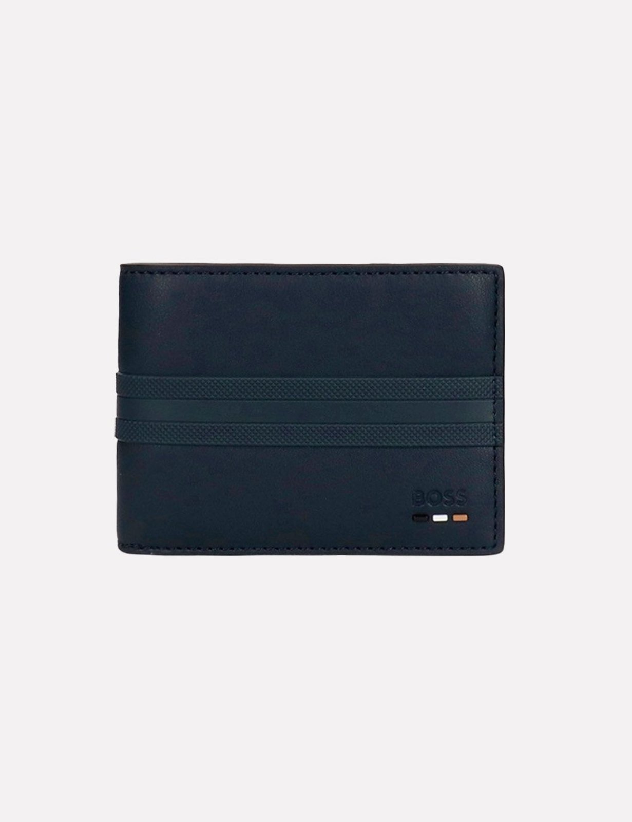 Carteira Hugo Boss Masculina Ray S Azul Marinho