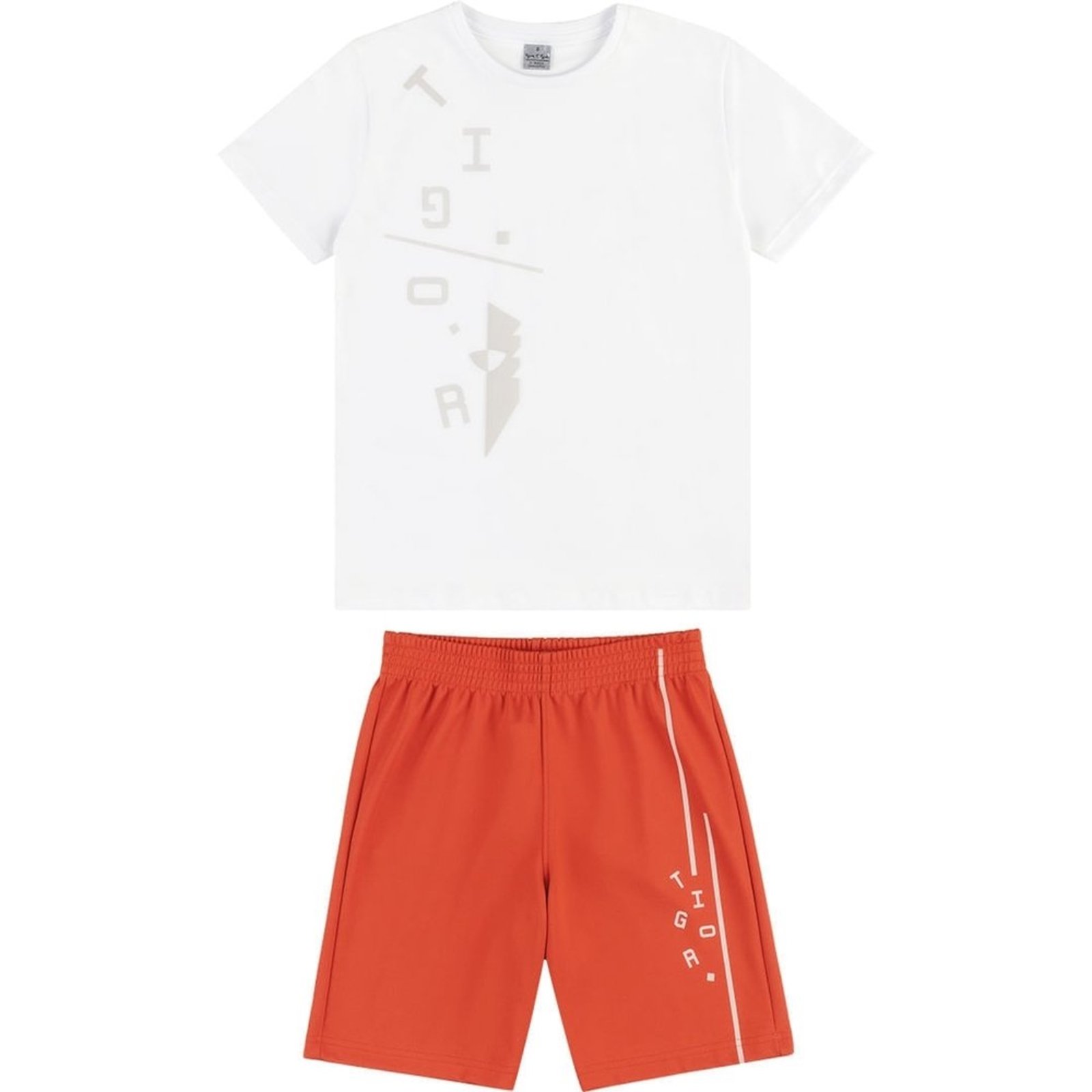 Infantil - Conjunto Curto Menino Tigor T. Tigre