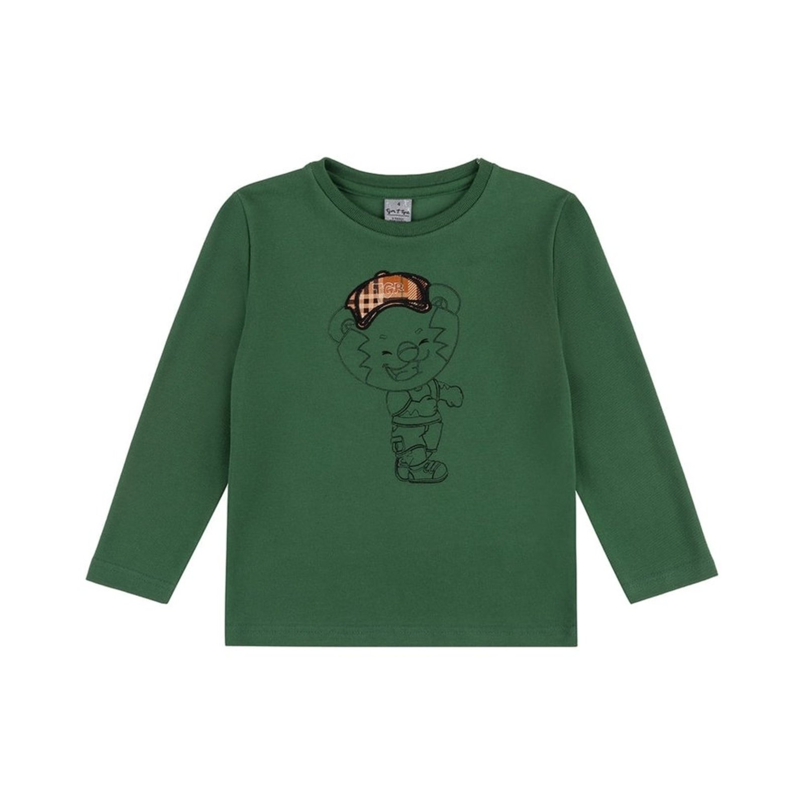 Infantil - Camiseta Manga Longa Menino Tigor T. Tigre