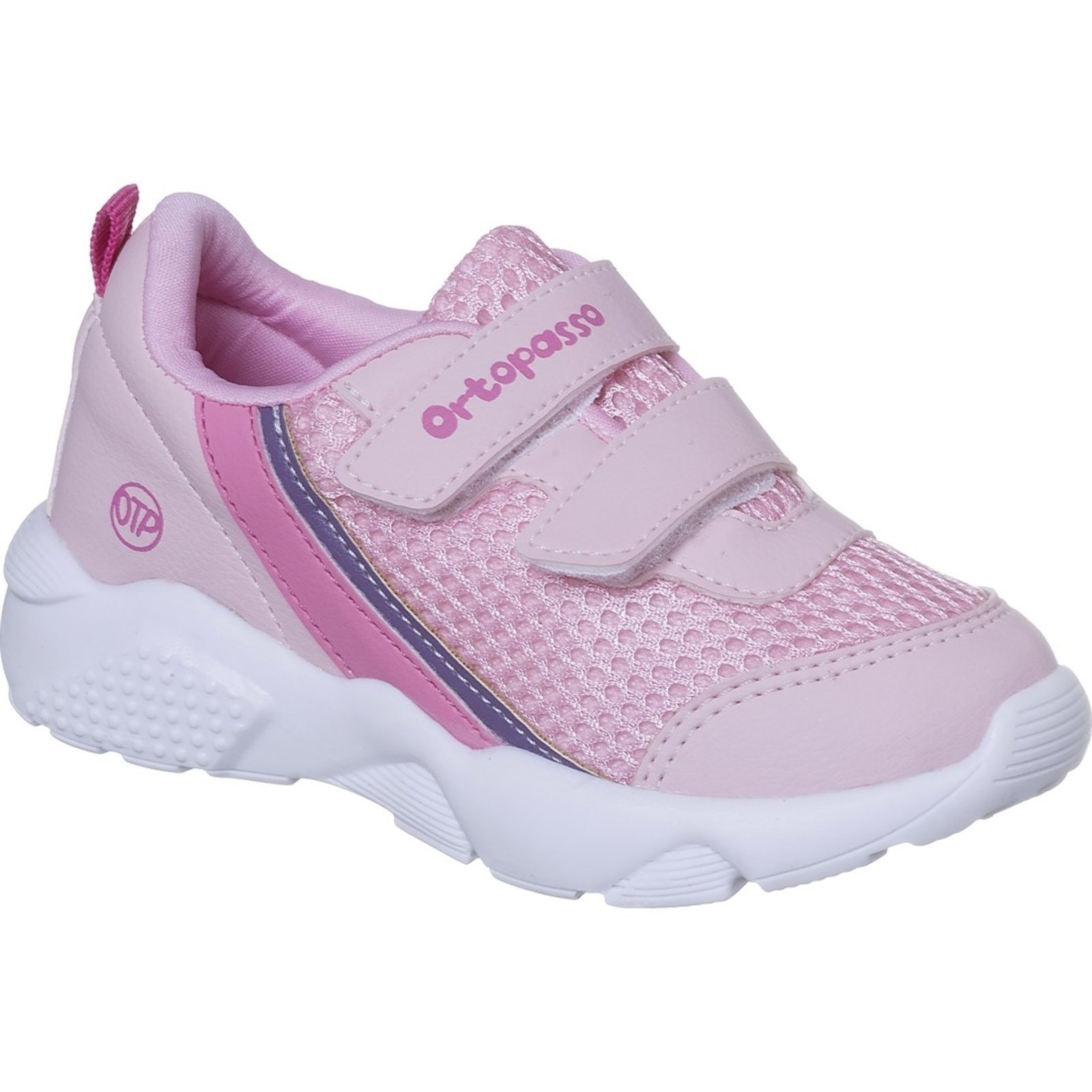 Infantil – Tênis Ortopasso Action Baby Menina Rosa