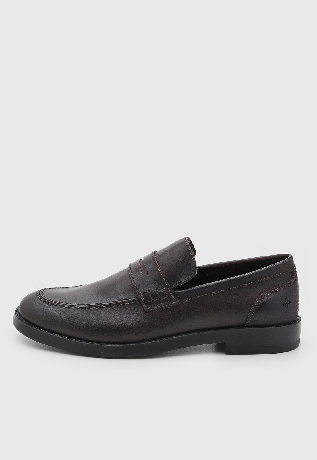 Sapato Masculino Dudalina Social Marrom Escuro