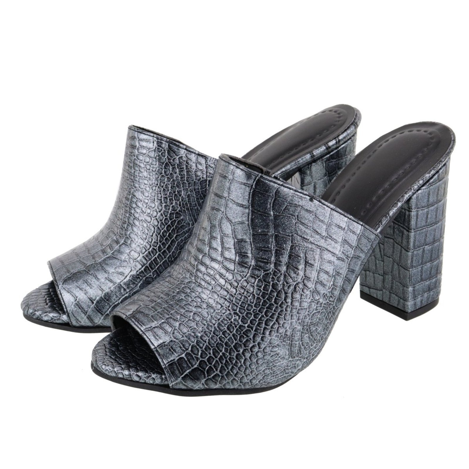 Sandália Hannah Footwear Feminina Tamanco 1841 Electra Preto