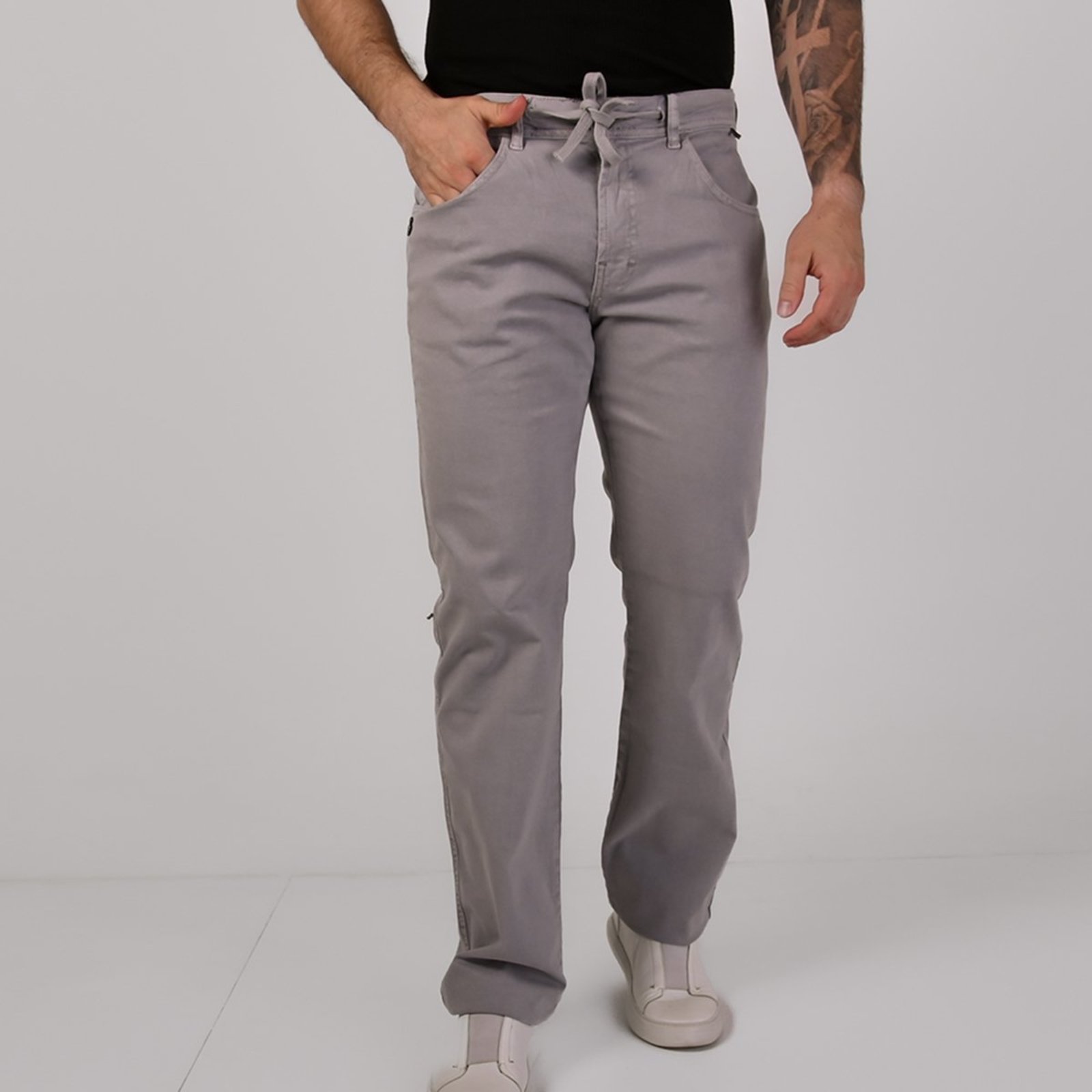 Calça Jeans John John Regular Cinza