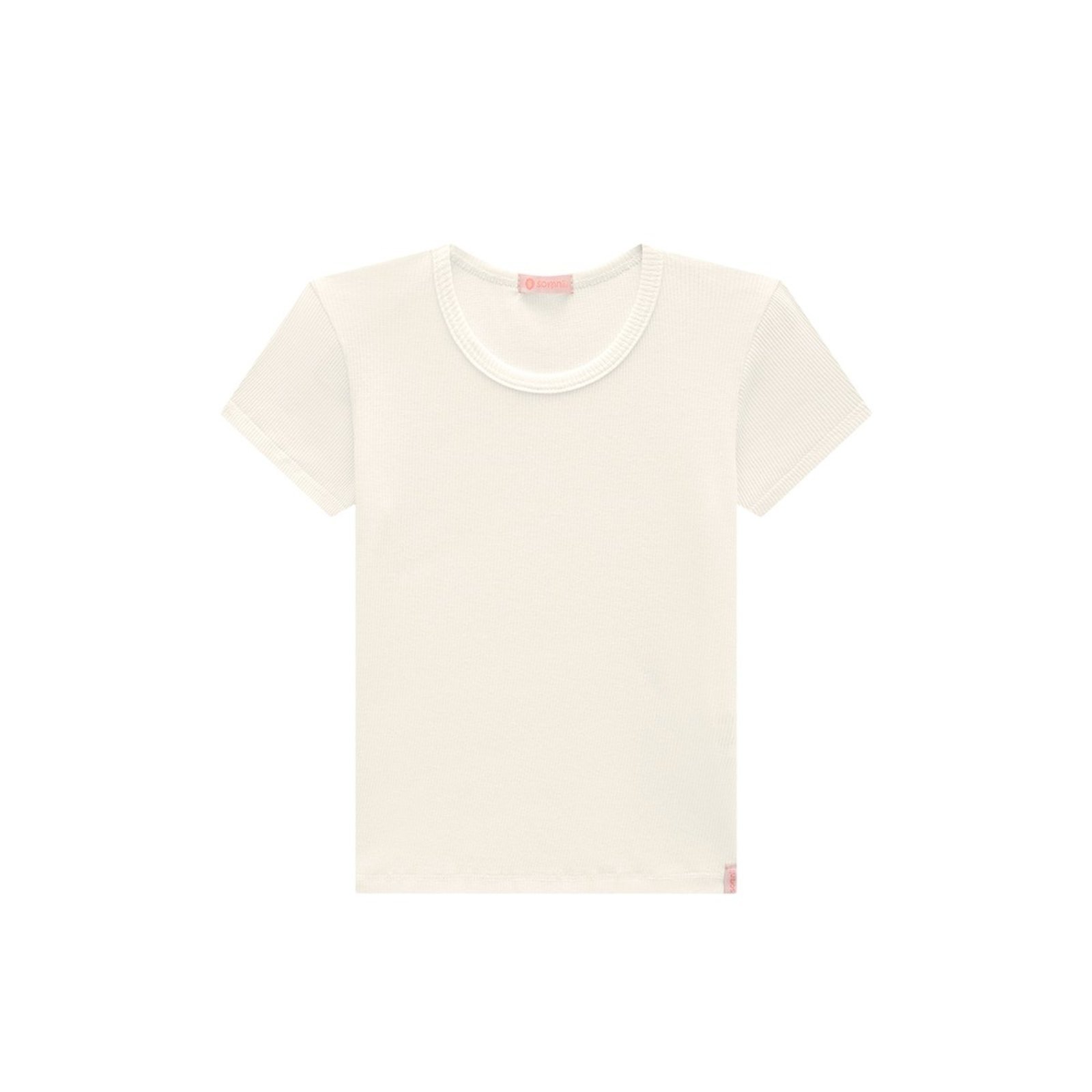 Infantil - Blusa Menina Ribana Canelada