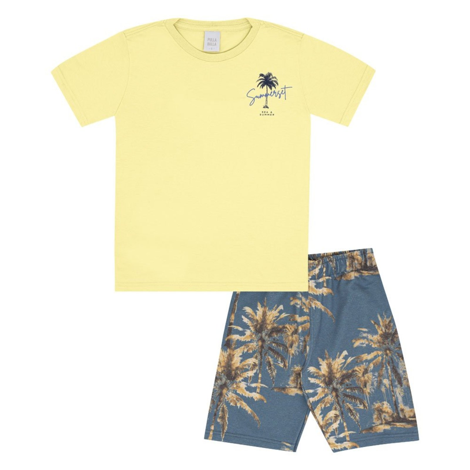 Infantil - Conjunto Menino - Amarelo - 52371-4