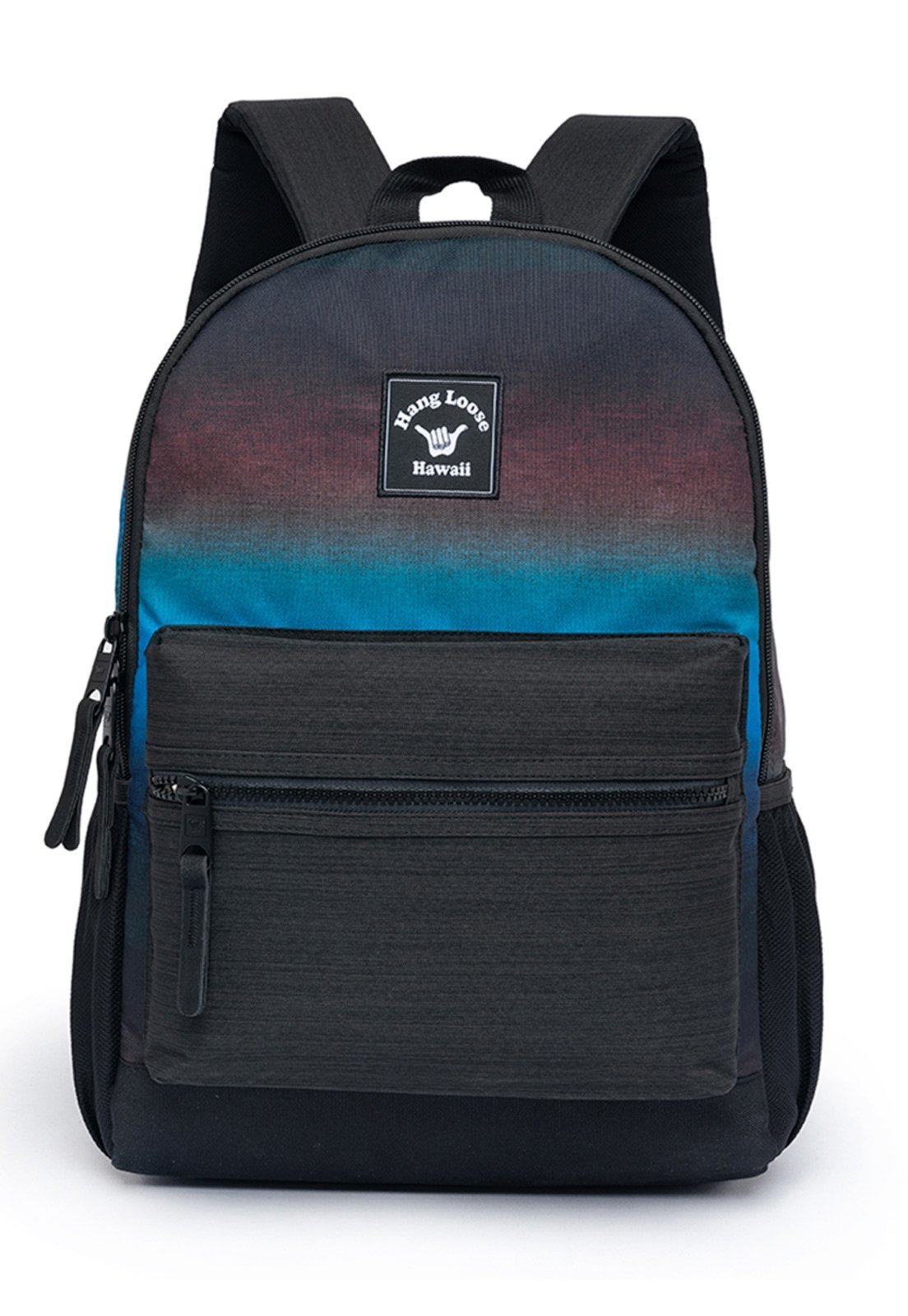 Mochila Hang Loose Original Reforçada Moda Casual Escolar Faculdade Trabalho Preto