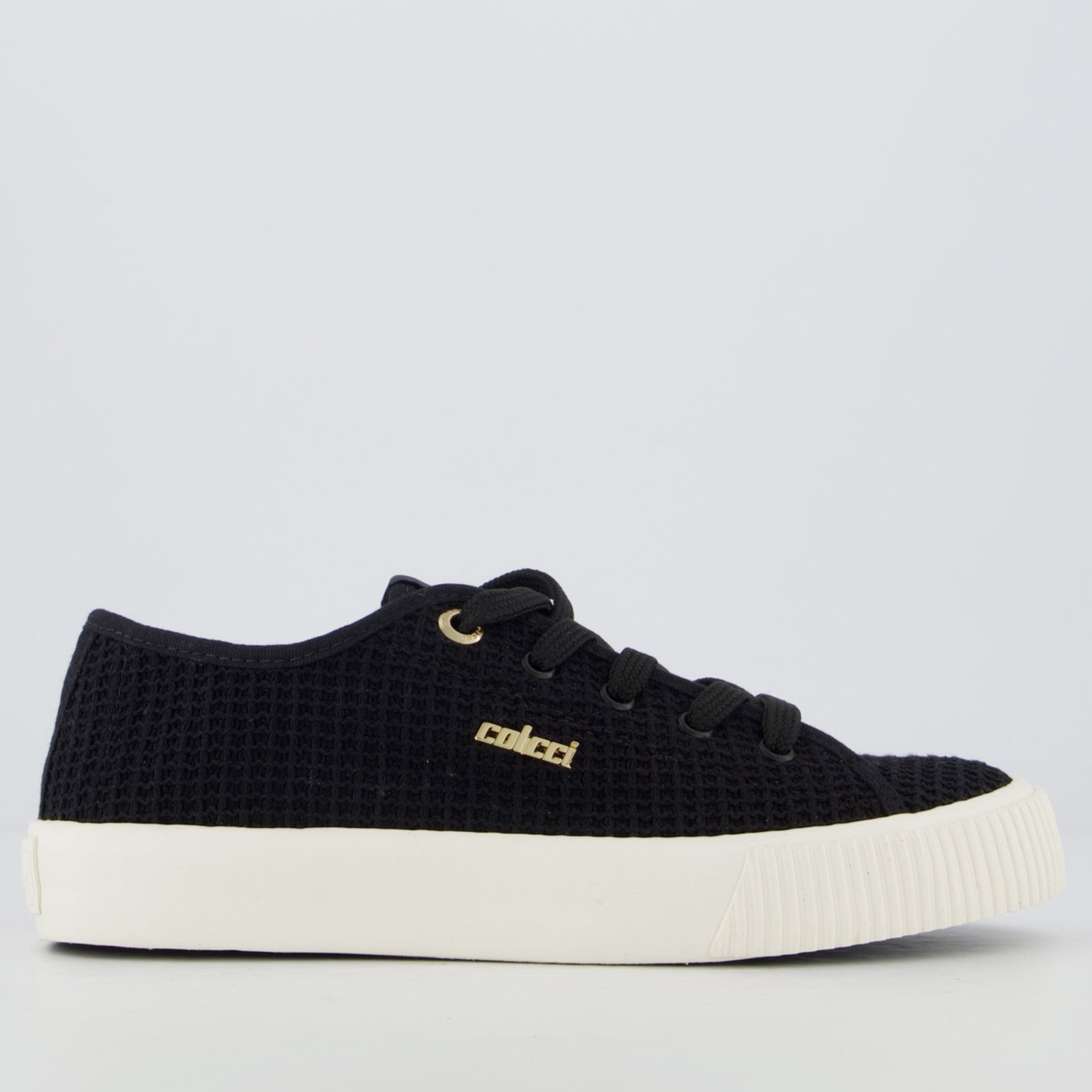 Vista 2 Tênis Colcci Malibu Feminino preto Colcci preto