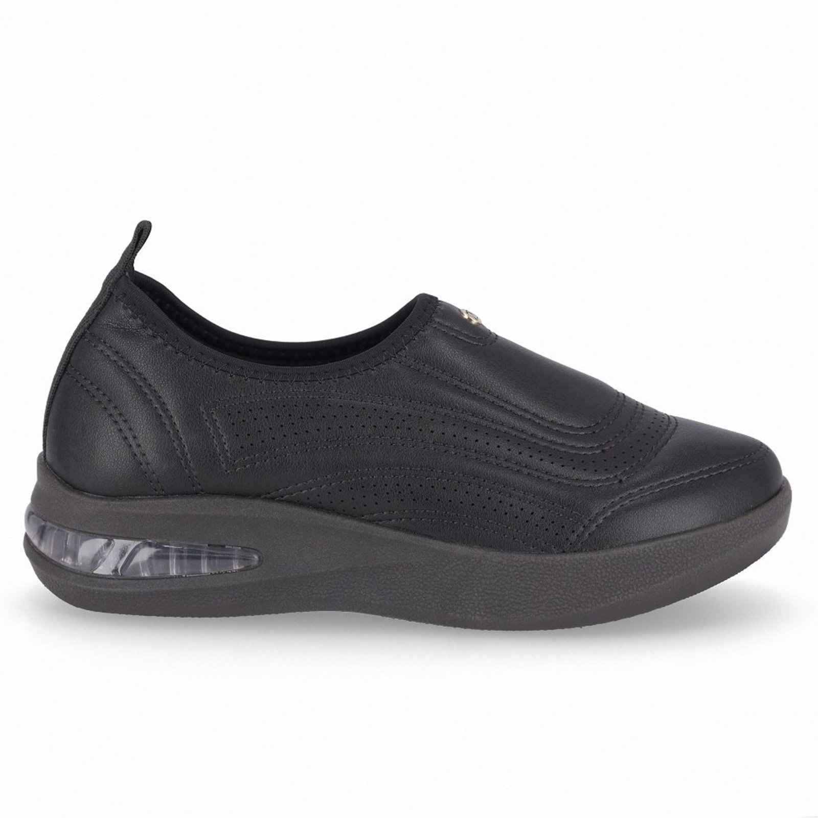 Tenis Softstep Piccadilly 940002 Feminino - Preto/Preto