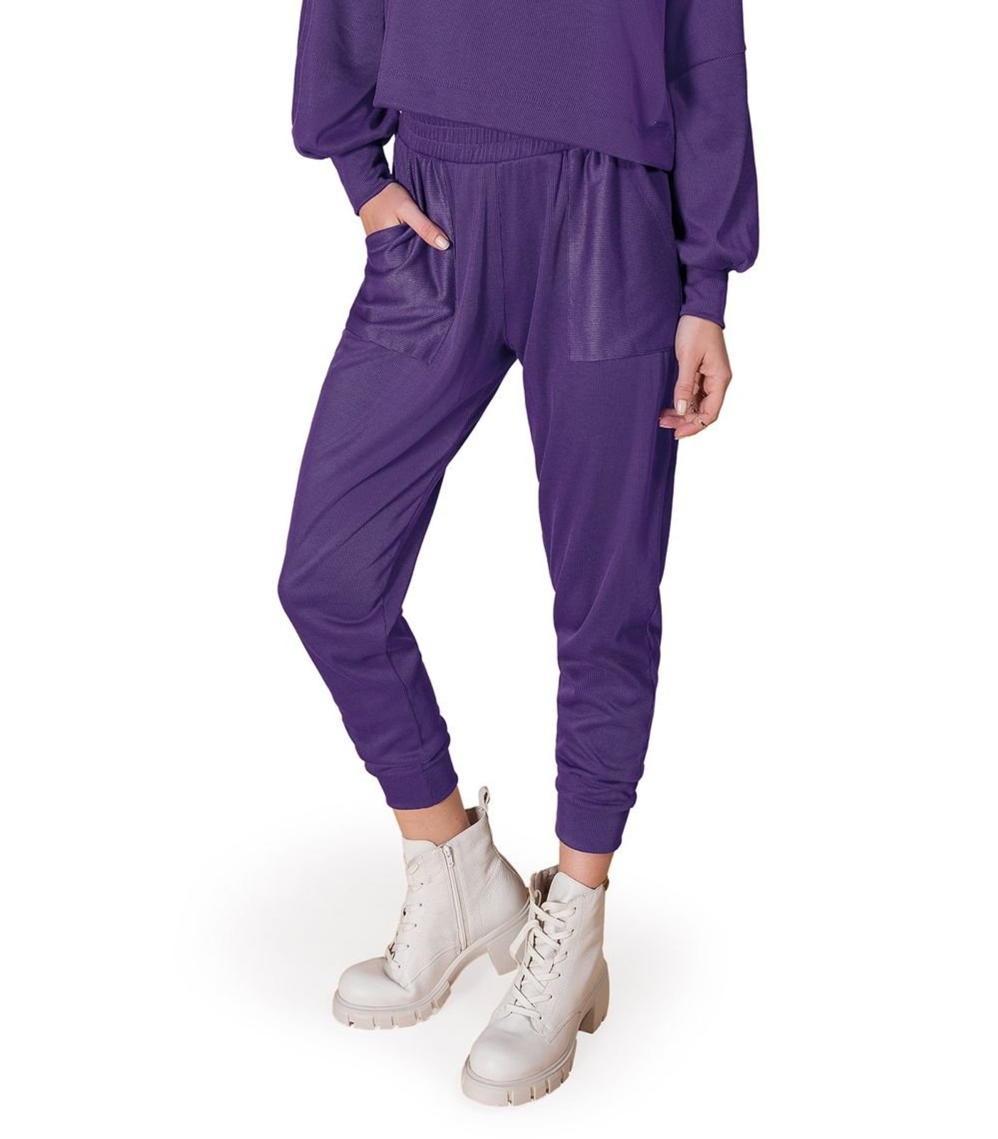 Calça Jogger Rovitex Roxo