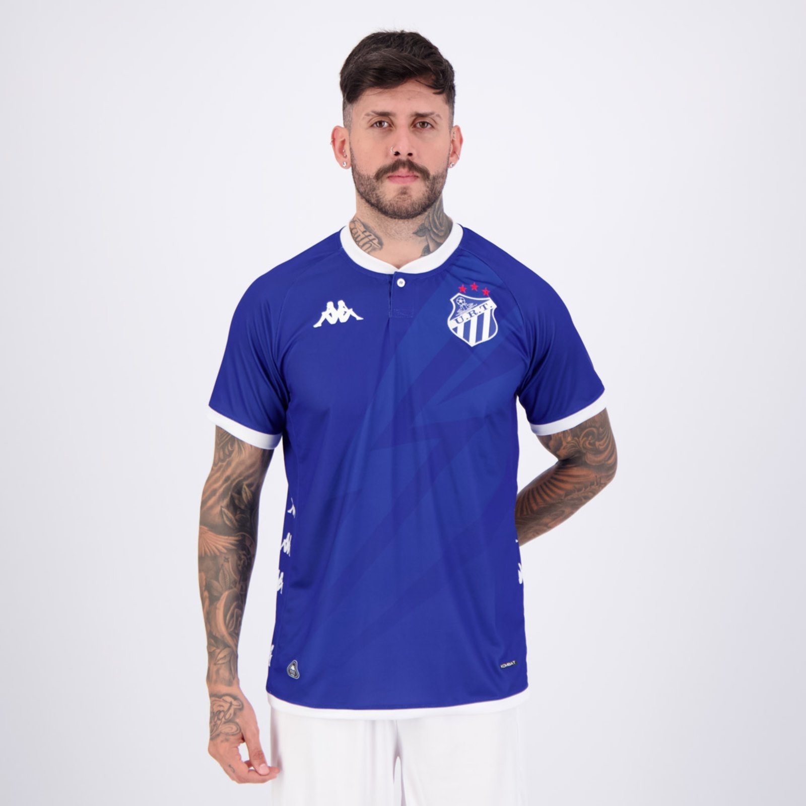 Vista 2 Camisa Kappa URT I 2026 azul Kappa azul