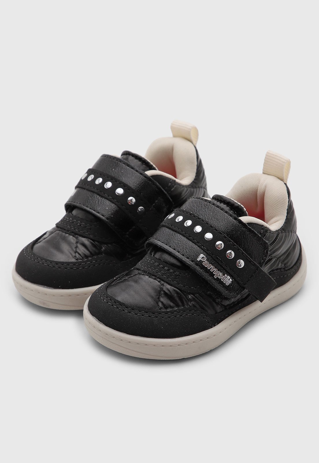 Infantil - Tênis Pampili Cano Baixo Preto