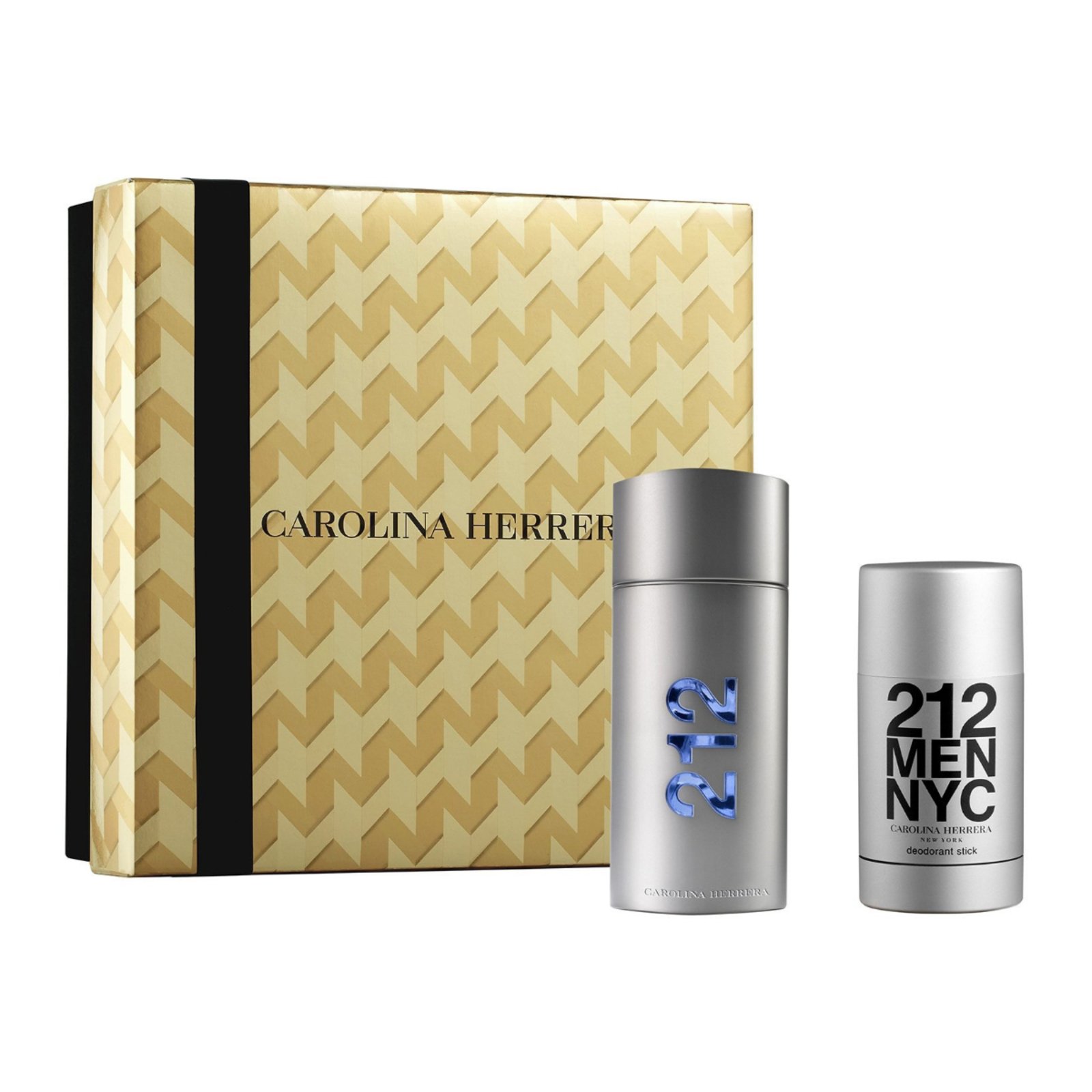 Kit Perfume Masculino 212 NYC Men de Carolina Herrera 100ml e Desodorante 100ml