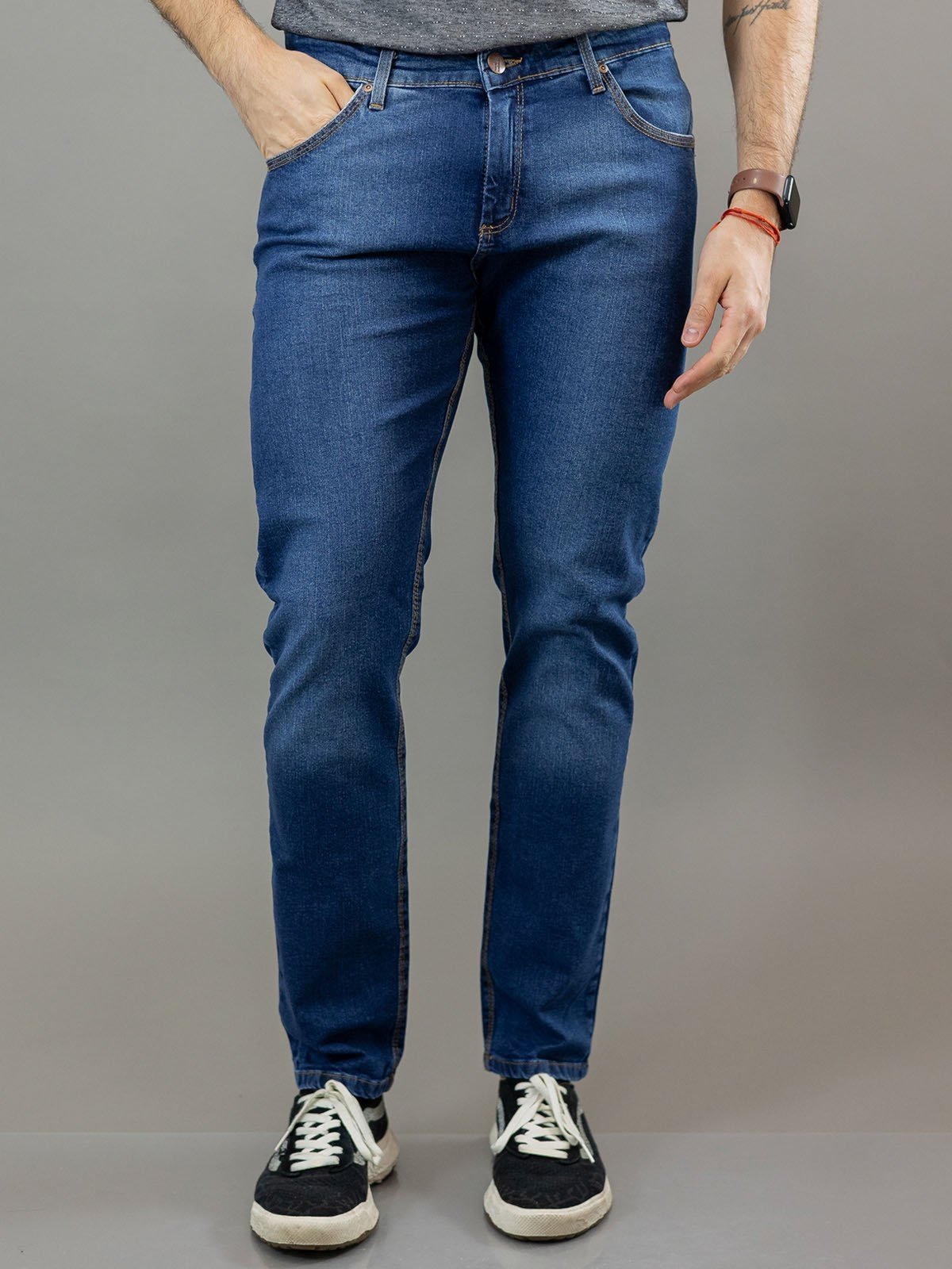 Calça Masculina Slim Tradicional Jeans Médio Anticorpus