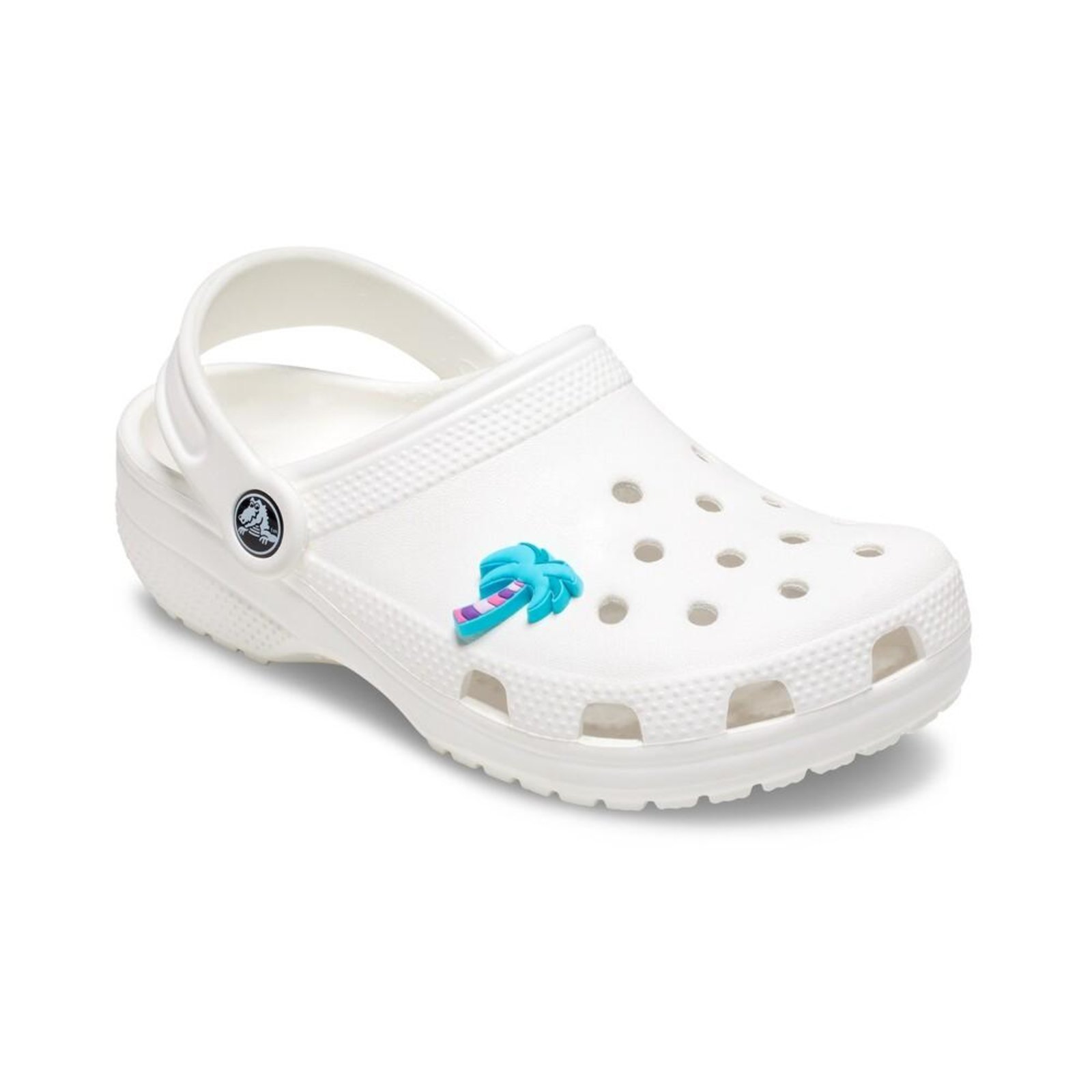 Vista 3 Infantil - Jibbitz Palemira Colorida Unico - Un Crocs branco