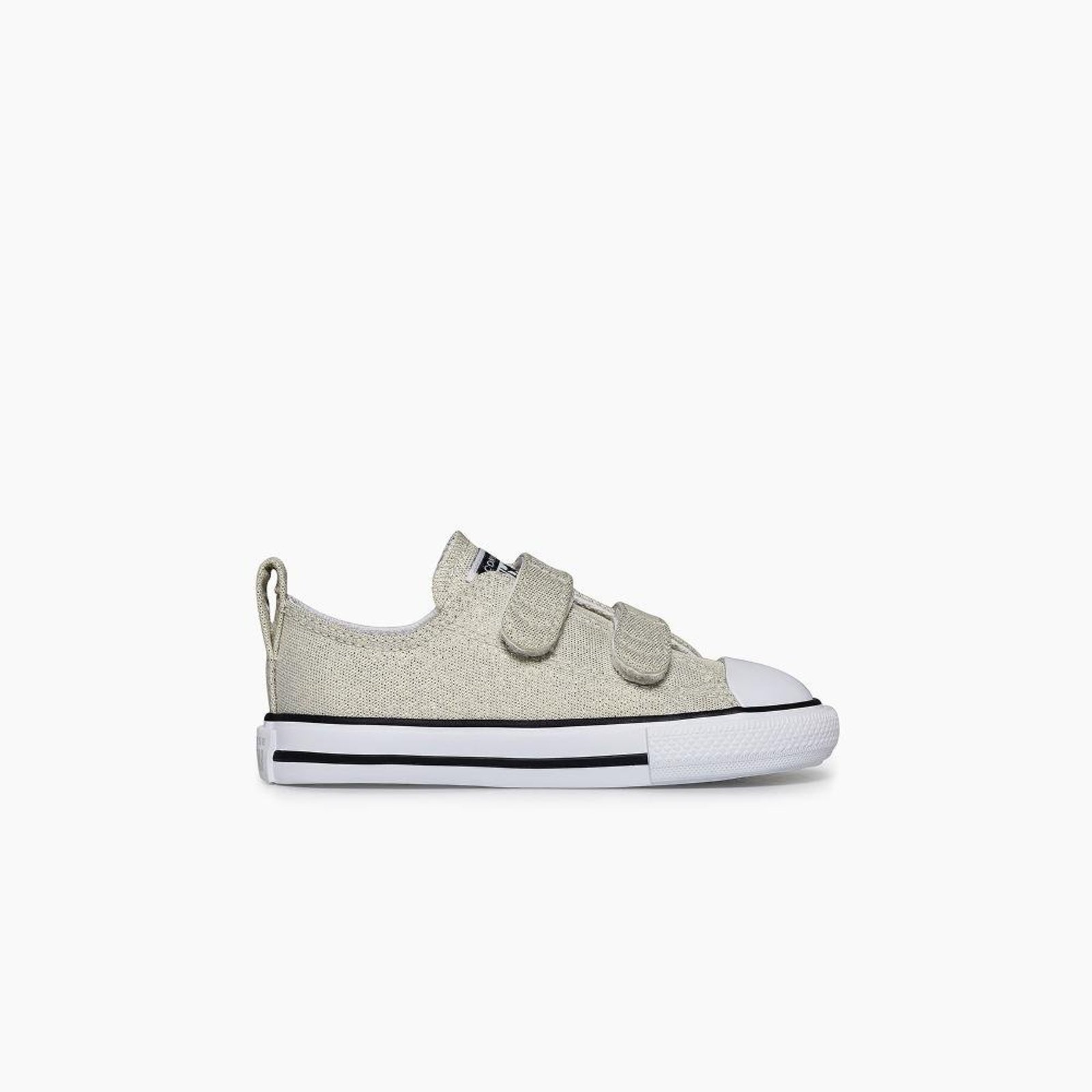 Infantil - Tênis Chuck Taylor All Star 2v Cano Baixo Prata