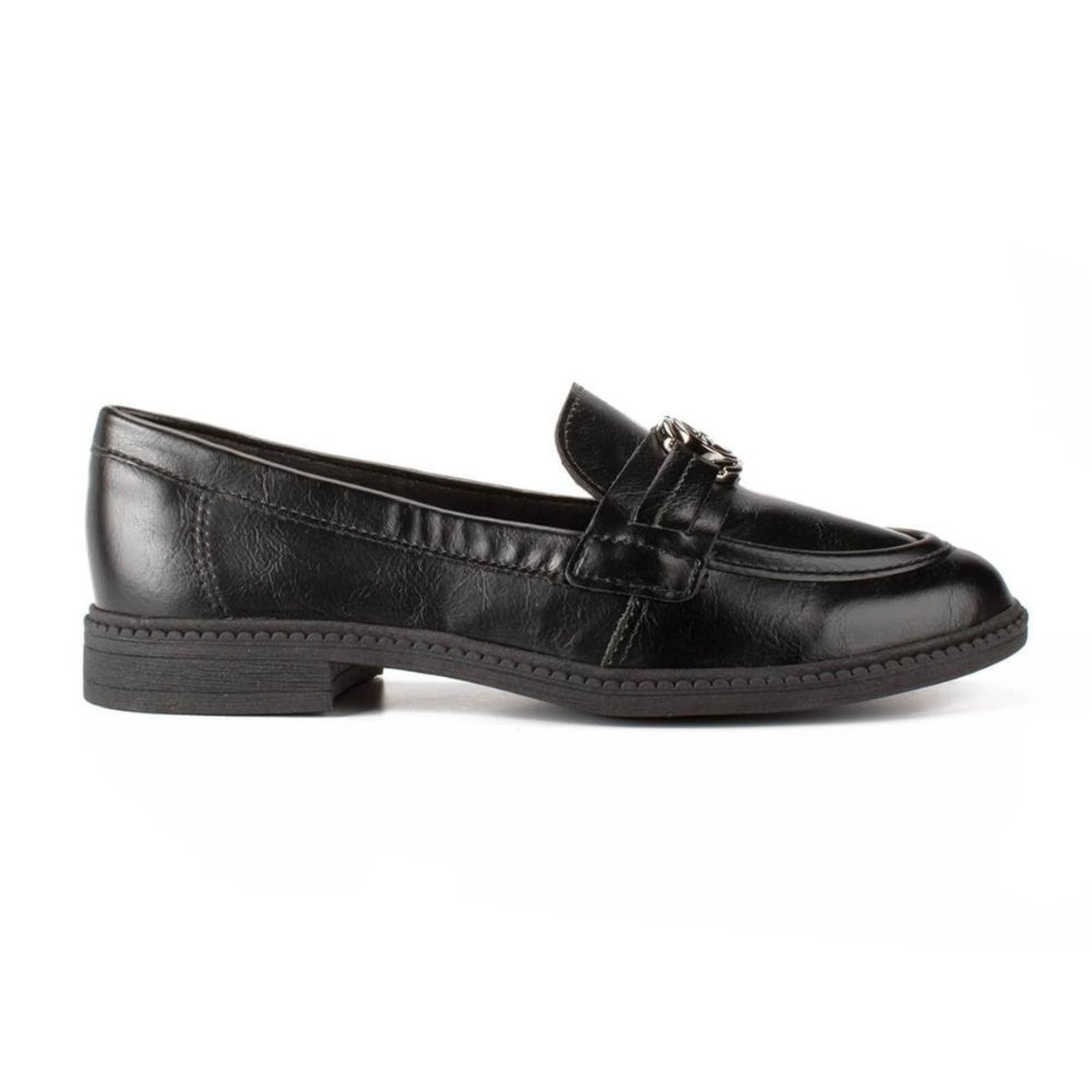 Sapato Mocassim Loafer Feminino Dakota D0222 Preto