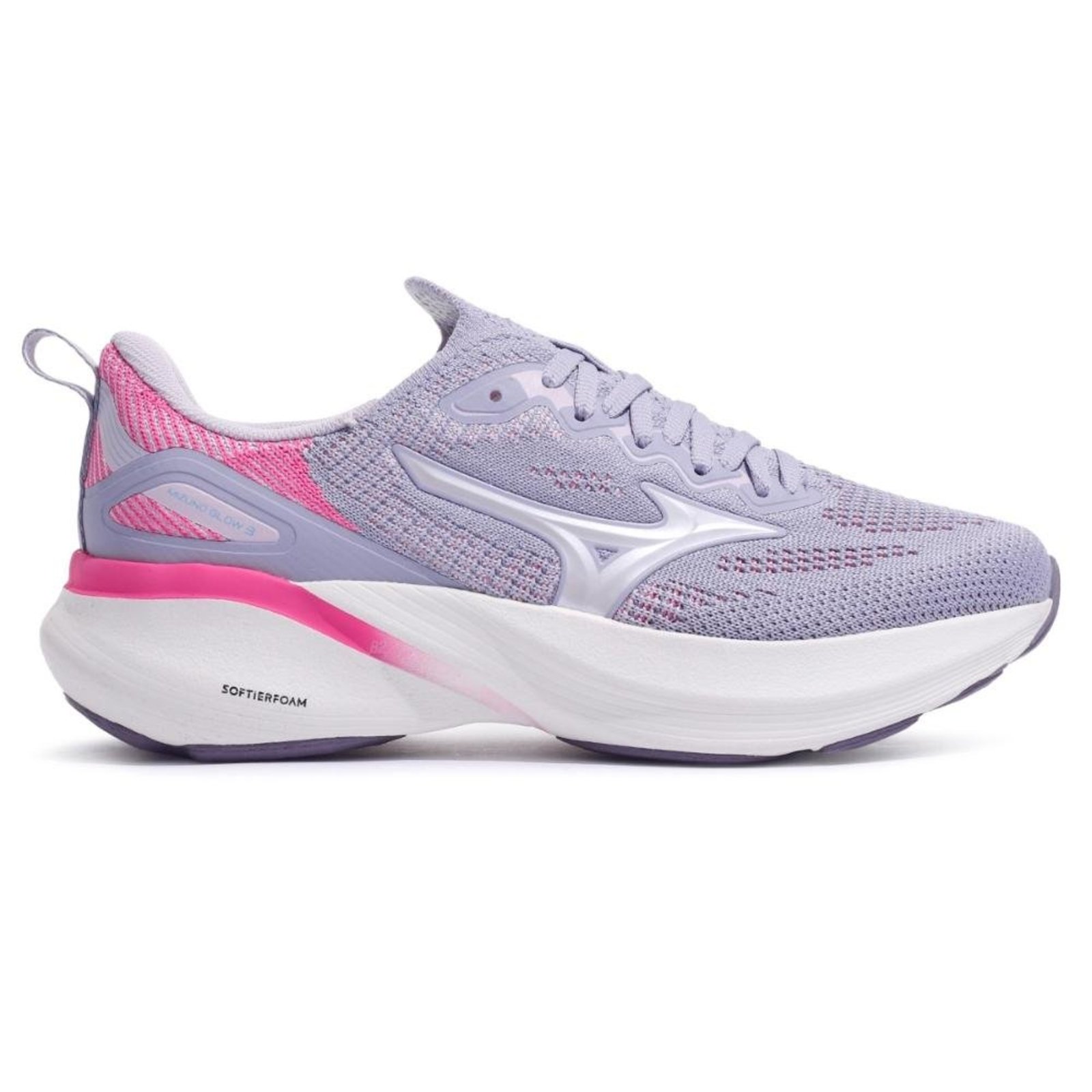 Tenis Mizuno Glow 3 Feminino Roxo